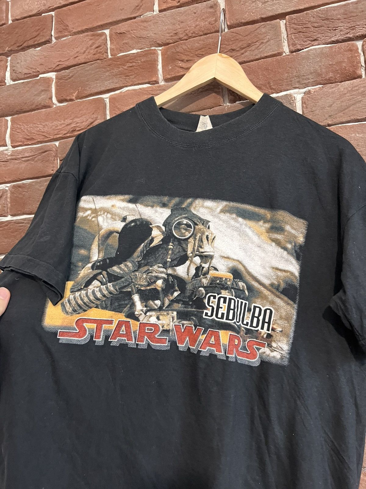 Star Wars 1999 90s Sebulba Jedi Star Wars Movie Vintage Tee Star Trek Size US M / EU 48-50 / 2 - 2 Thumbnail