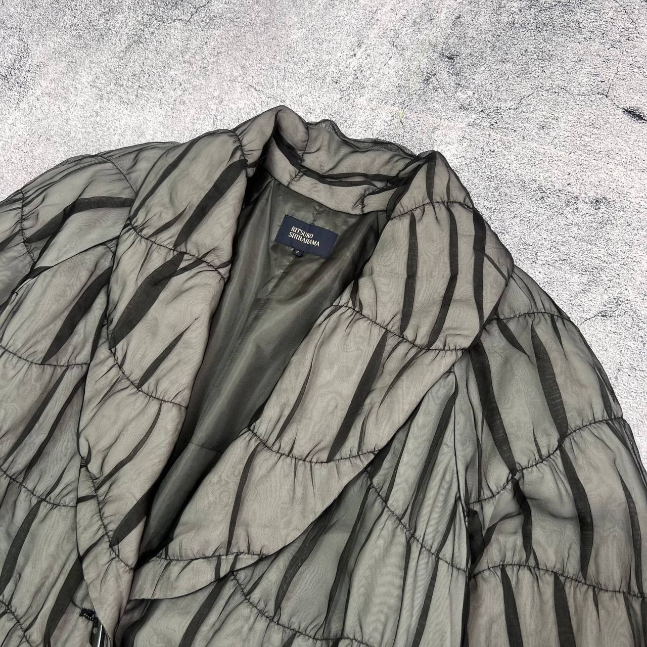 Japanese Brand × Vintage Ritsuko Shirahama Avant-Garde Mesh Jacket Tokyo Japan Size 2 Size L / US 10 / IT 46 - 2 Thumbnail