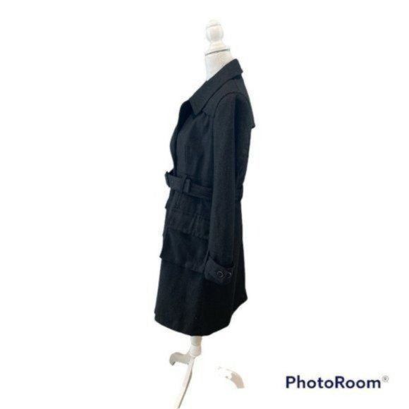 French Connection French Connection Women's Wool Blend Trench Coat, size 12 Size XL / US 12-14 / IT 48-50 - 7 Thumbnail