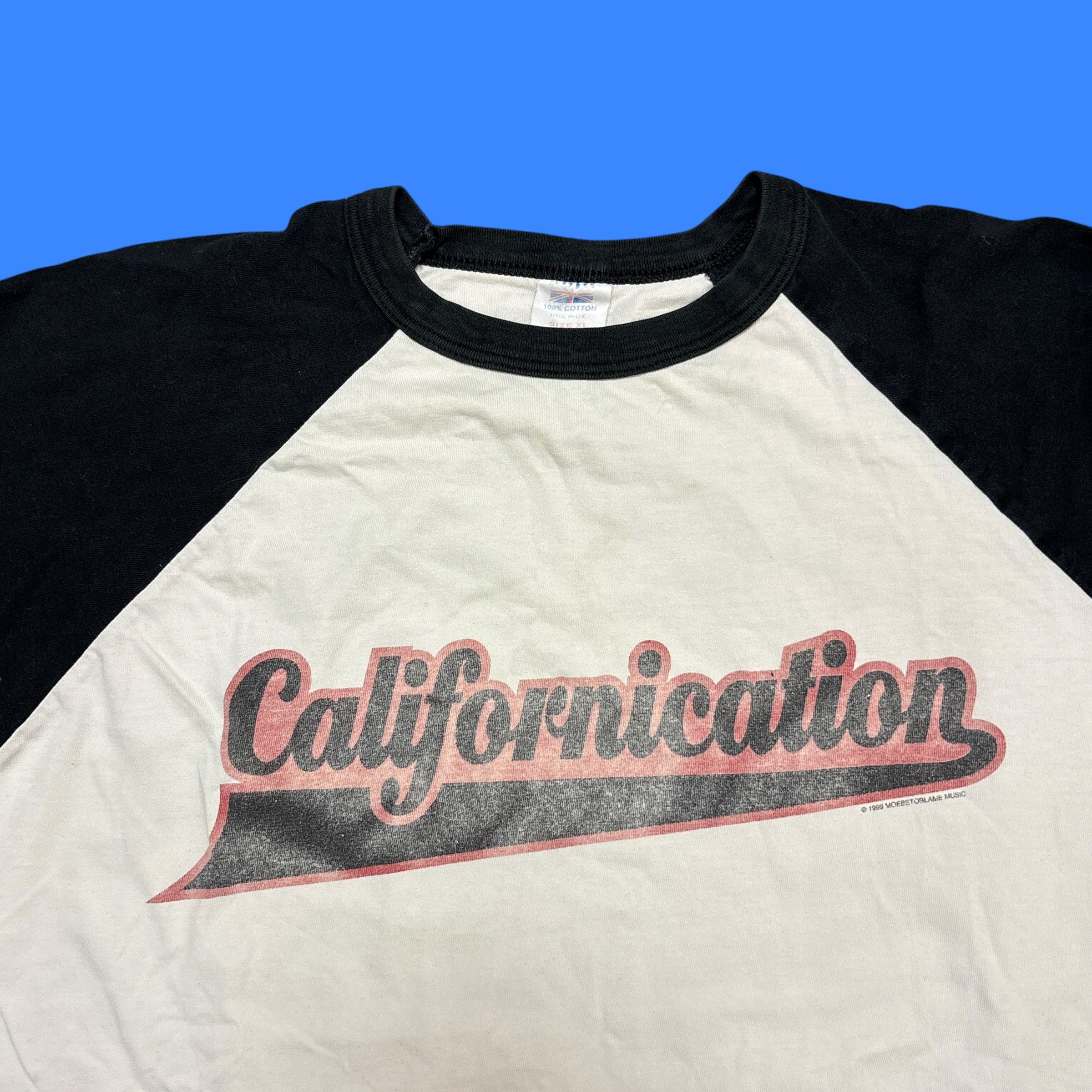 Band Tees Vintage Red Hot Chili Peppers Shirt 90s Raglan Rock Band Tee Size US L / EU 52-54 / 3 - 4 Thumbnail