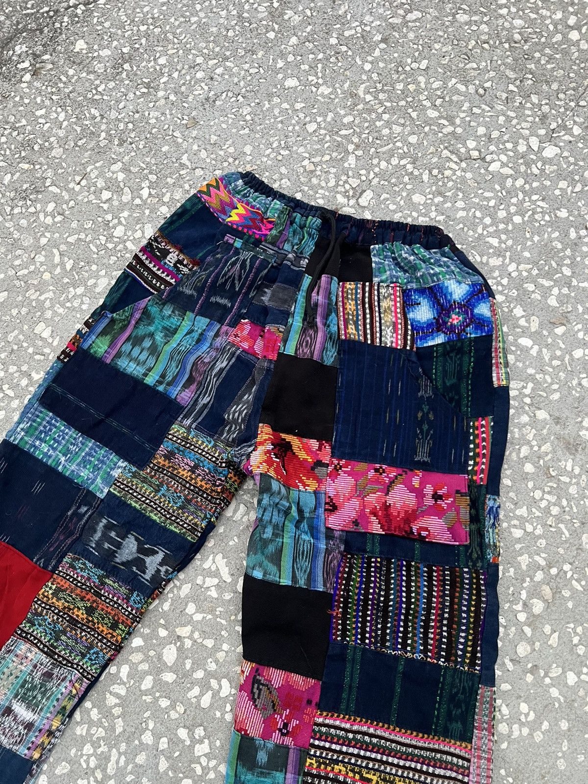 Vintage Vintage patchwork handmade pants Size US 32 / EU 48 - 2 Thumbnail