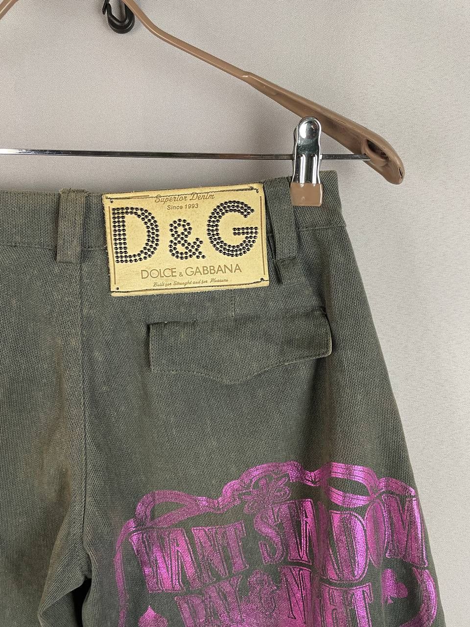 Dolce & Gabbana Dolce&Gabbana Pants Grey Size 26" / US 2 / IT 38 - 15 Thumbnail