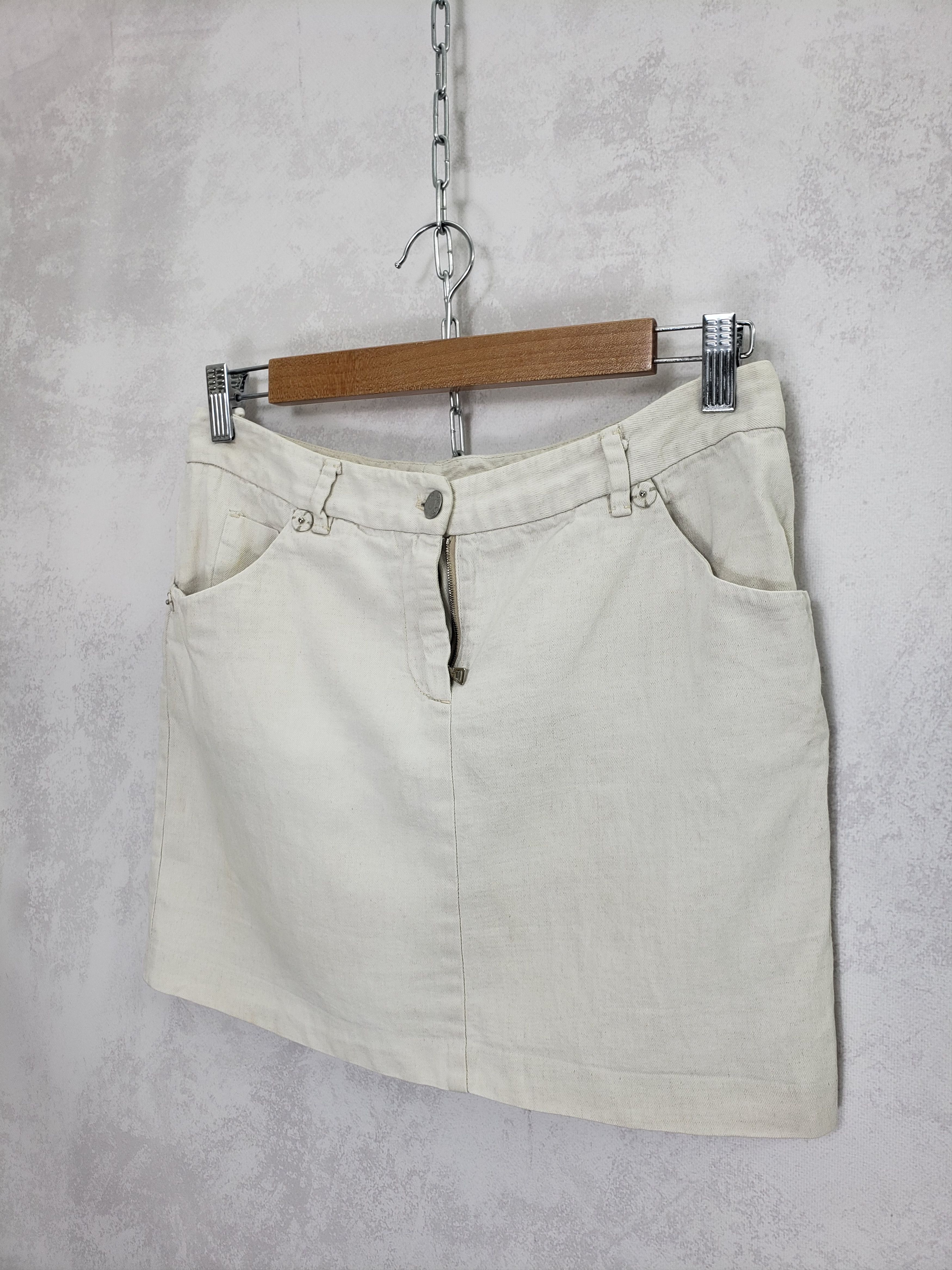 Prada Prada jeans skirt red tab Size 32" / US 10 / IT 46 - 2 Thumbnail
