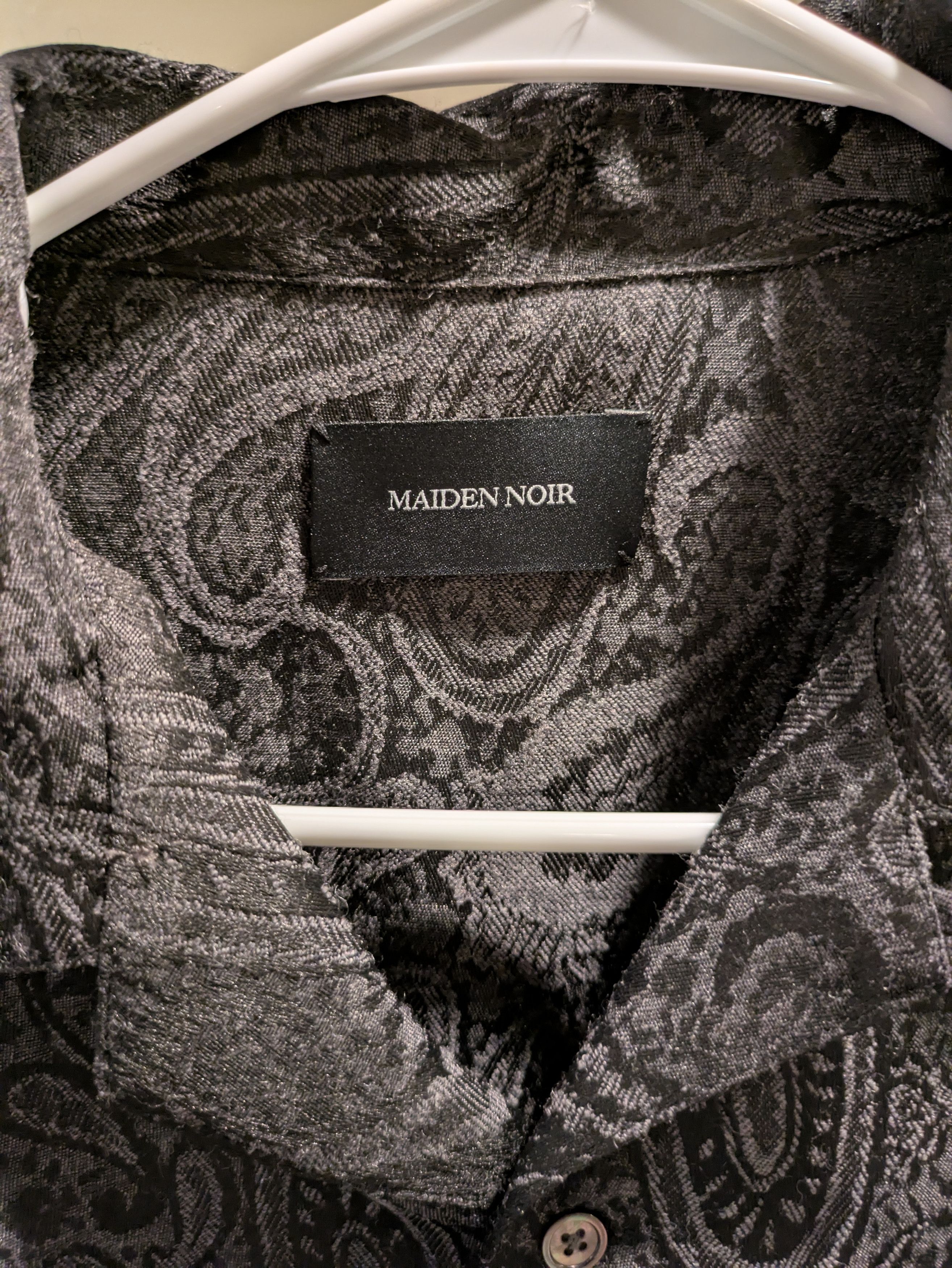 Maiden Noir Maiden noir Black long sleeve Paisley Size US M / EU 48-50 / 2 - 2 Thumbnail