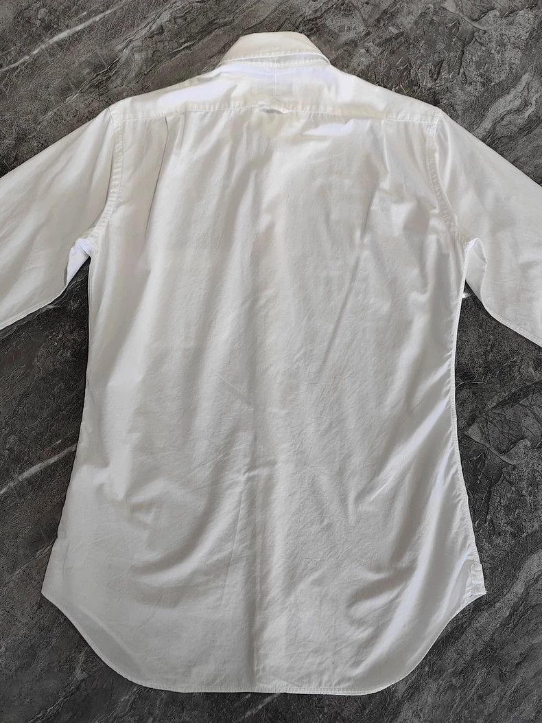 Thom Browne Thom Browne White shirt Size US M / EU 48-50 / 2 - 2 Thumbnail