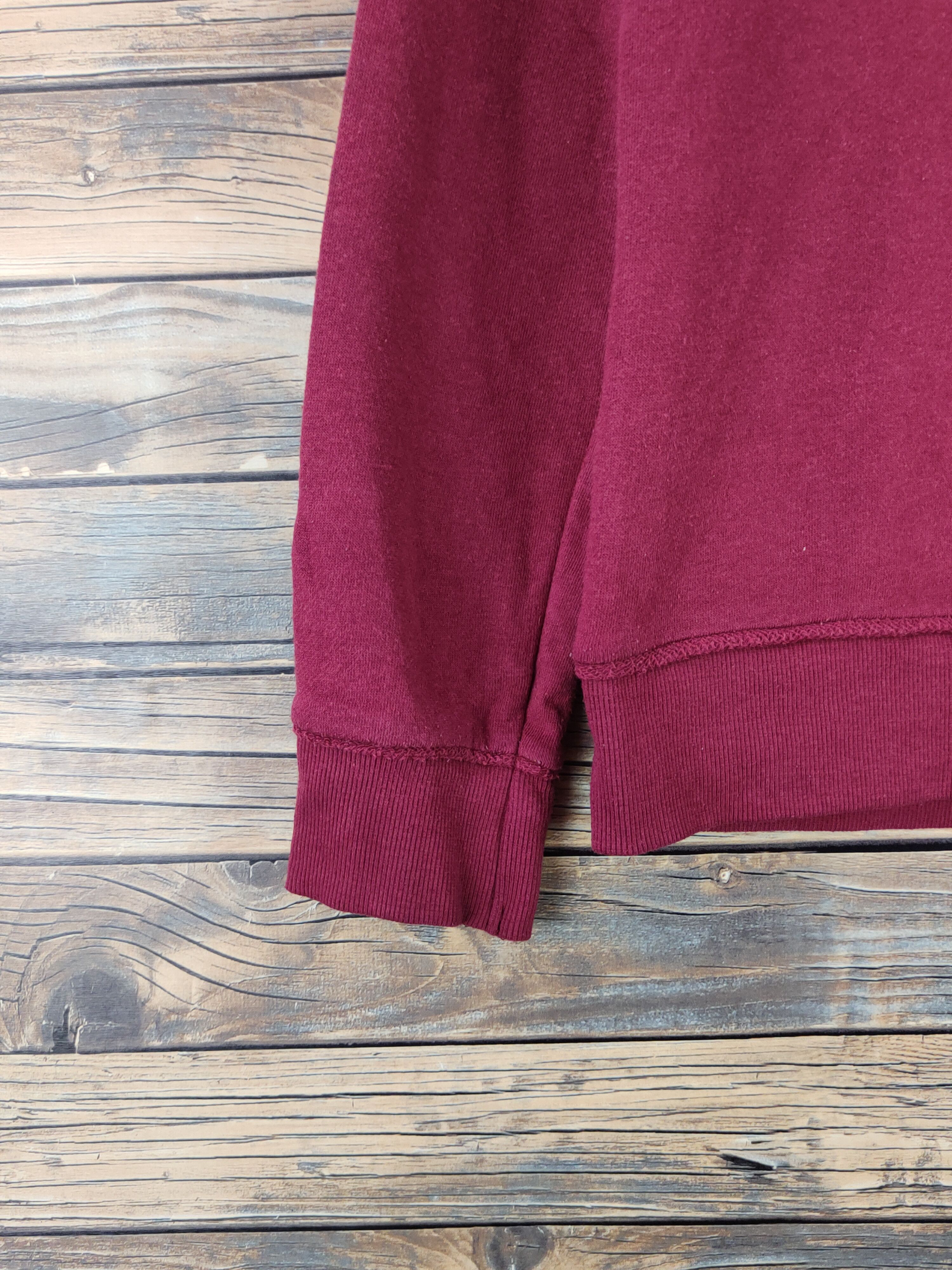 Vintage DL Caperdoni Maroon Hoodie Sweatshirts #548 Size M / US 6-8 / IT 42-44 - 5 Thumbnail