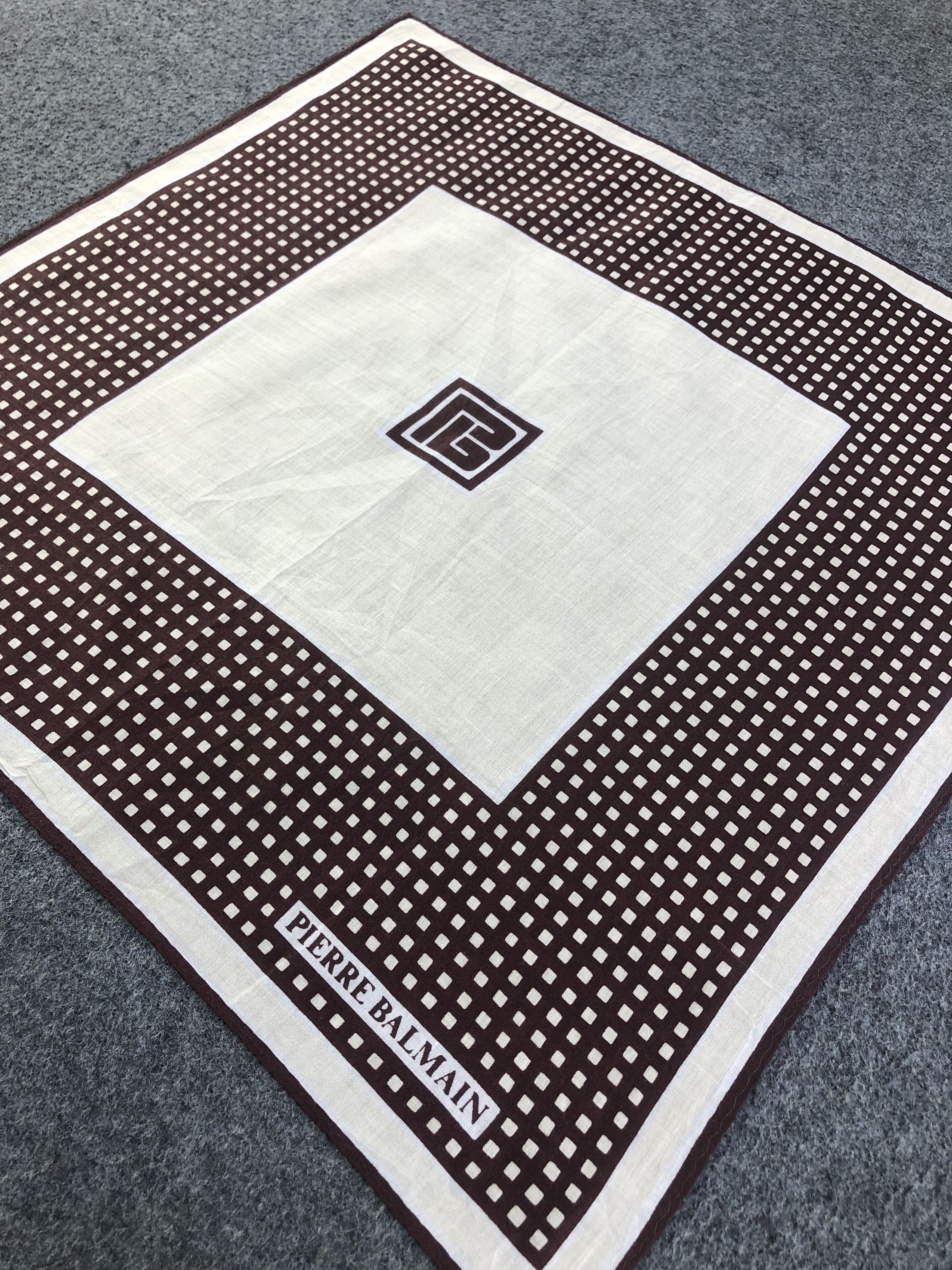 Pierre Balmain Pierre Balmain Handkerchief / Bandana / Neckerchief Size ONE SIZE - 4 Thumbnail
