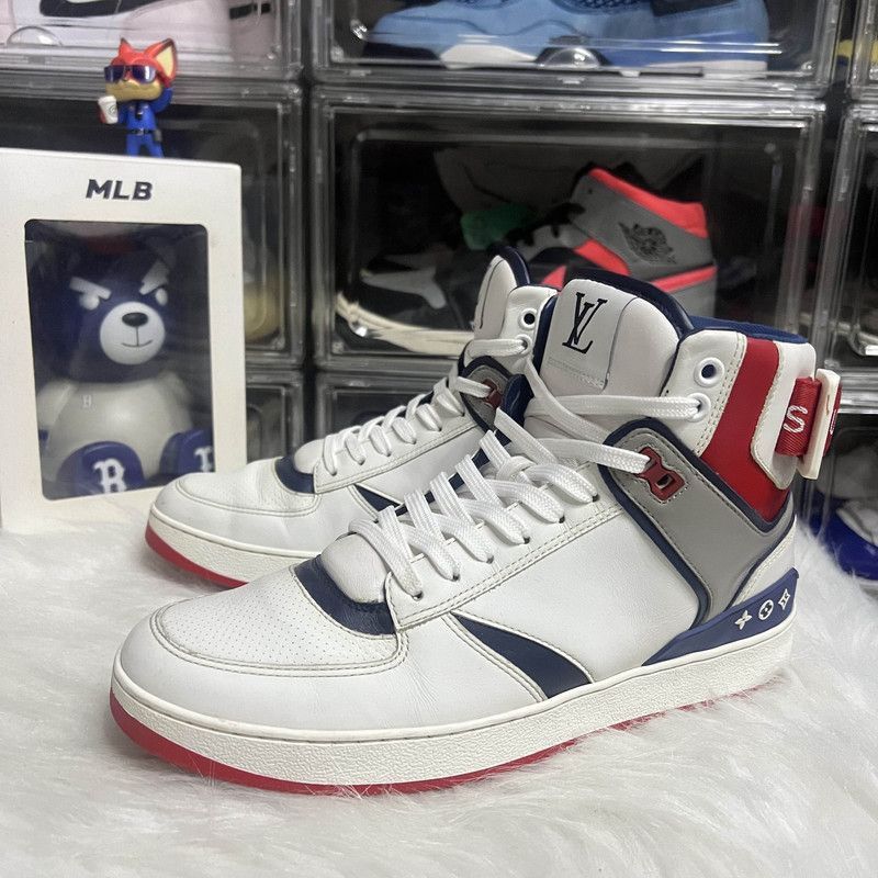 Louis Vuitton Louis Vuitton Rivoli Casual High-Top Sneakers - Size US 8.5 / EU 41-42 - 1 Thumbnail