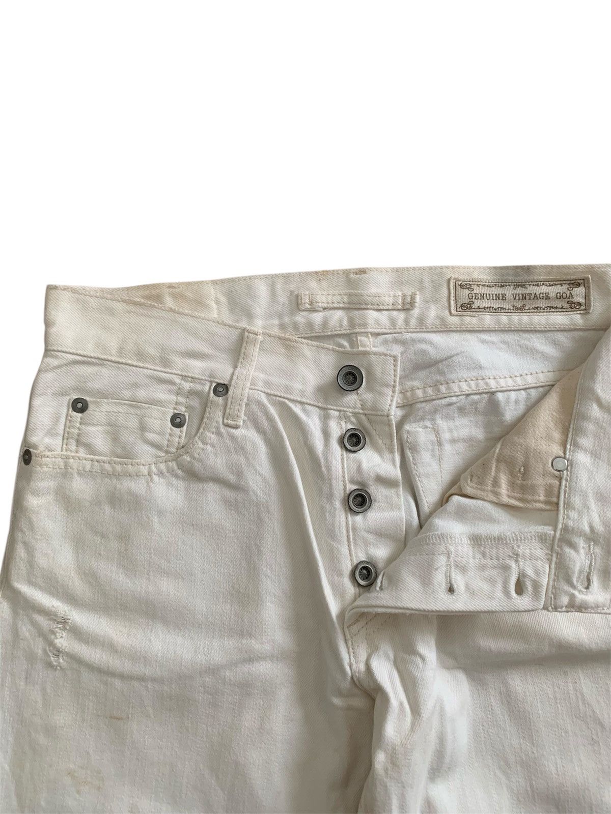 GOA GOA Genuine Vintage GOA Redline Selvedge Denim Size US 30 / EU 46 - 4 Thumbnail