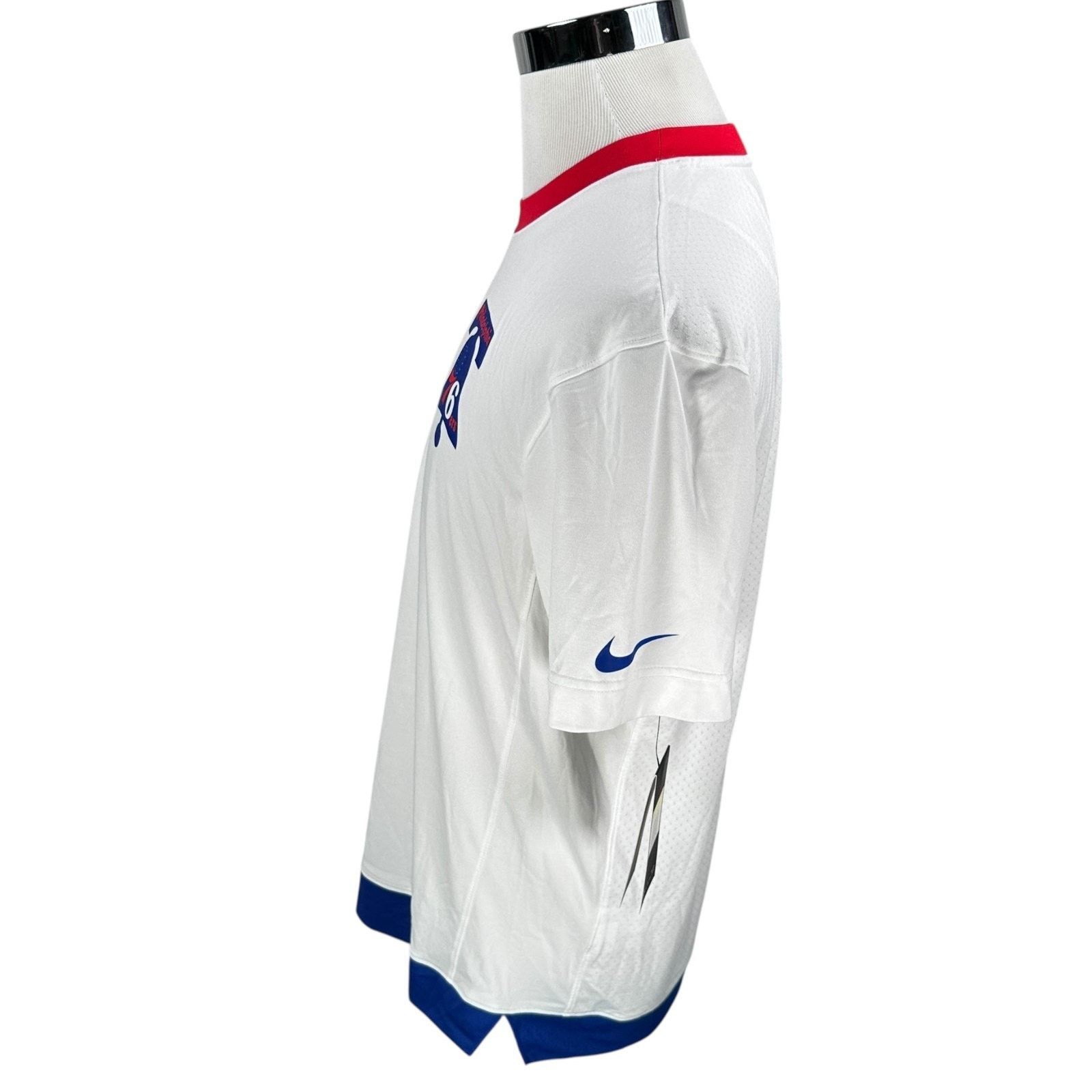 Nike Nike Engineered Philadelphia 76ers T-Shirt Mens Small White Size US S / EU 44-46 / 1 - 3 Thumbnail