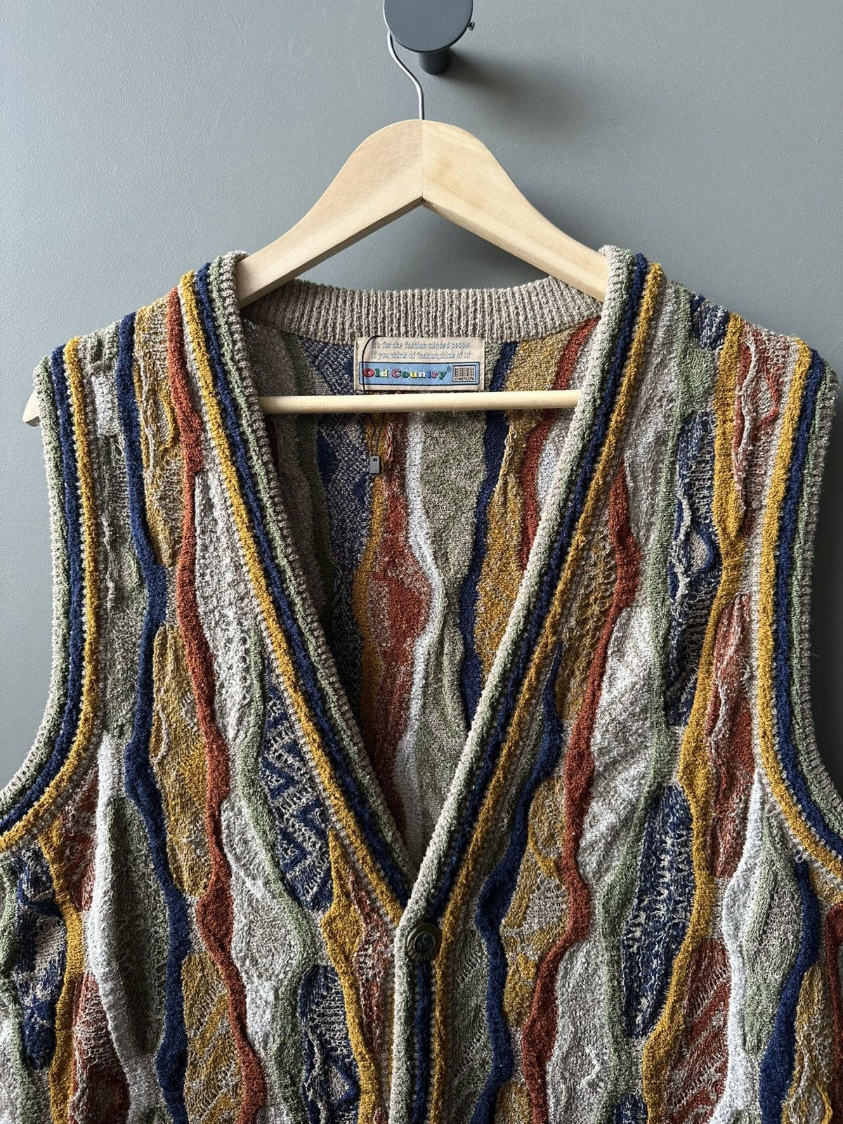 Vintage Old Country Sweater Vest Size US L / EU 52-54 / 3 - 2 Thumbnail
