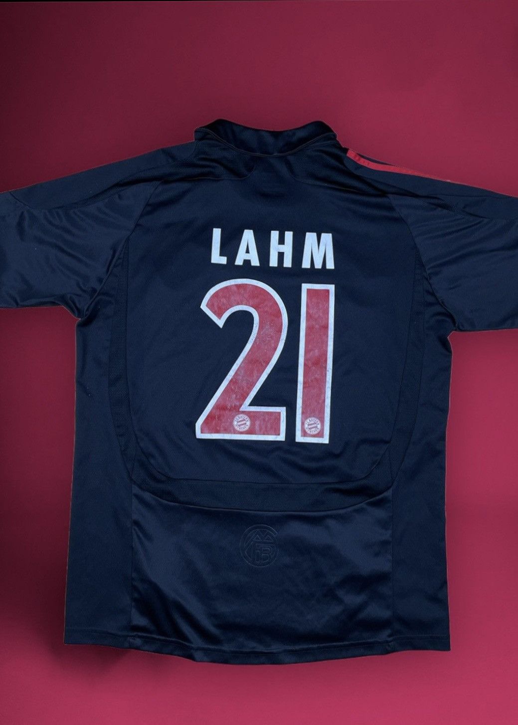 Adidas × Vintage Bayern Munchen Lahm Jersey Size US M / EU 48-50 / 2 - 2 Thumbnail