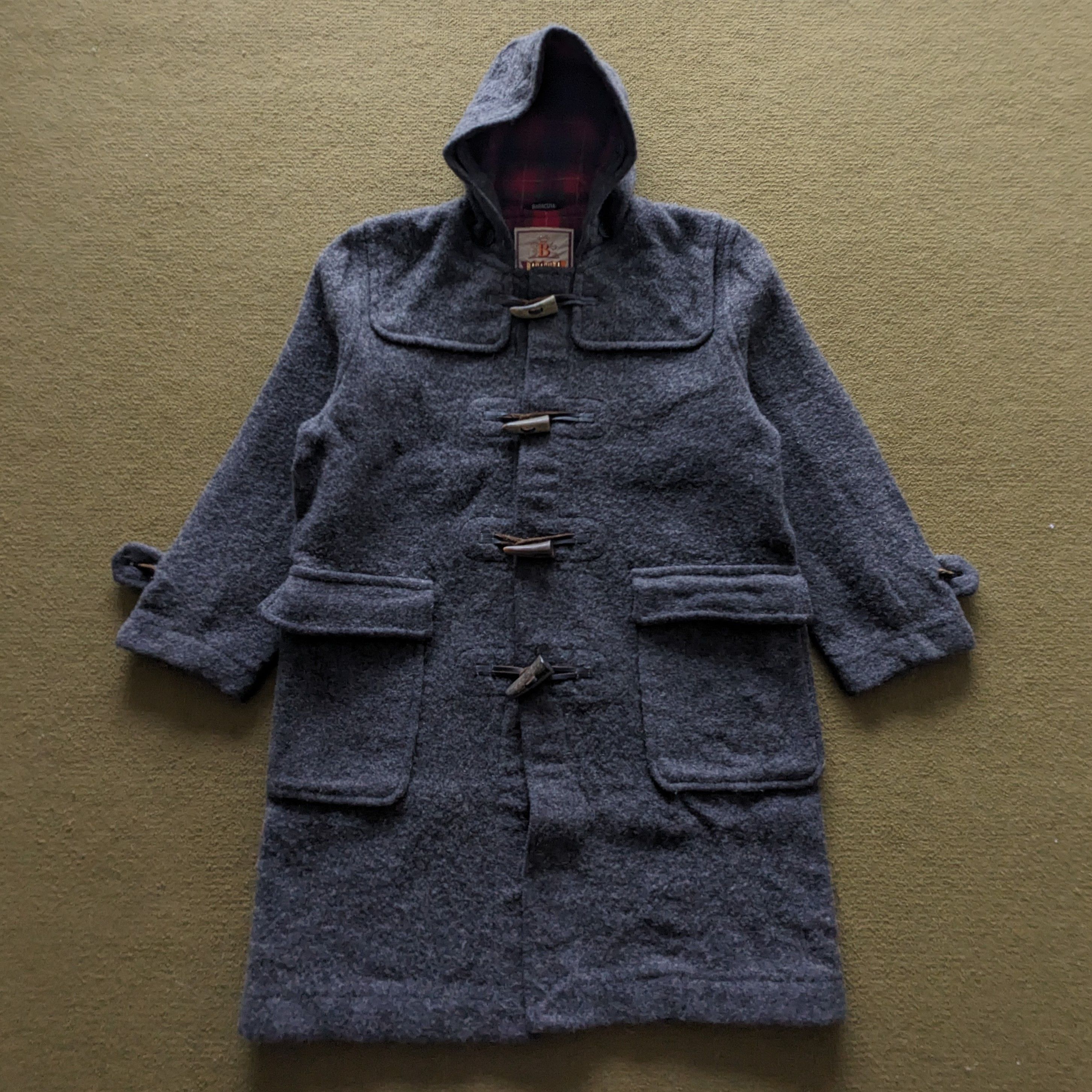Vintage Vintage BARACUTA Winter Trench Coat Jacket Size US L / EU 52-54 / 3 - 1 Thumbnail