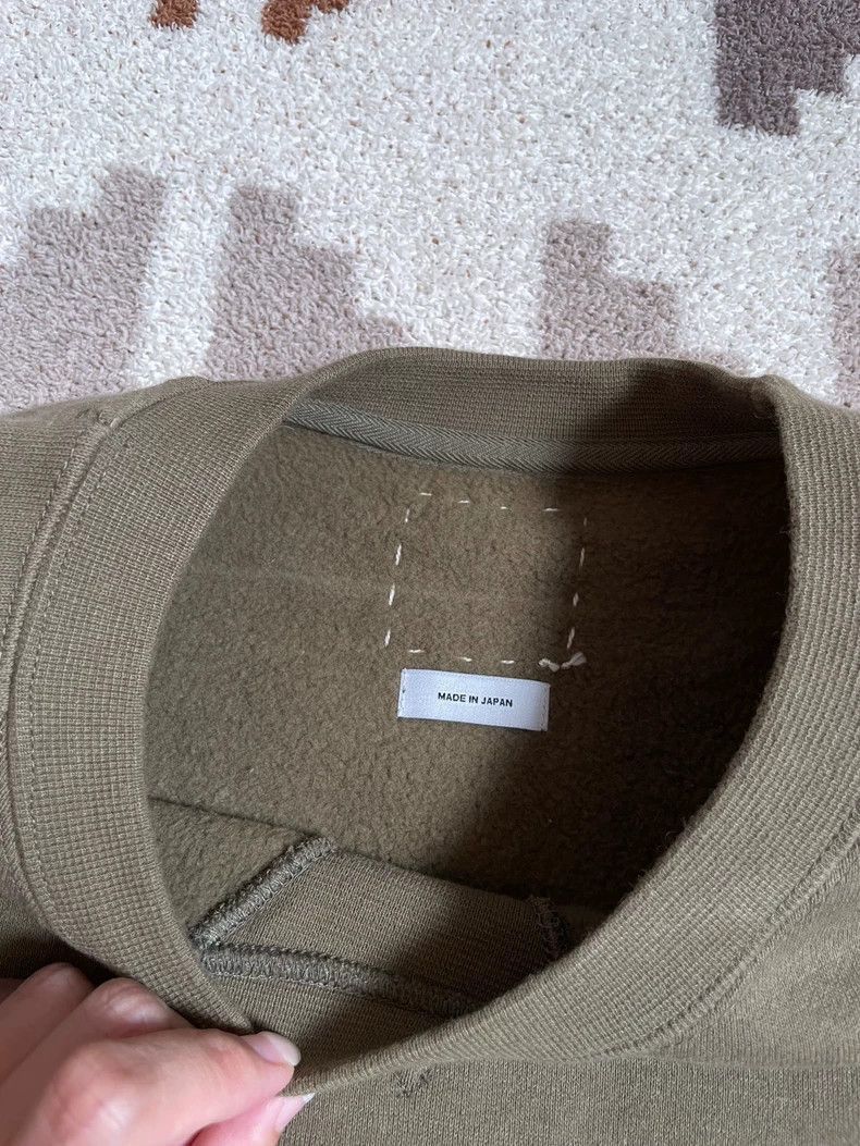 Visvim VisvimVisvim Men's Short Sleeve Sweatshirt Olive Green-2504 Size US M / EU 48-50 / 2 - 2 Thumbnail