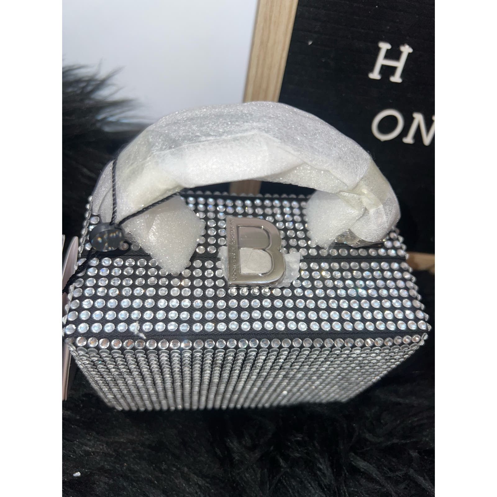 Brandon Blackwood Brandon Blackwood mini velvet crystal trunk Size ONE SIZE - 6 Thumbnail