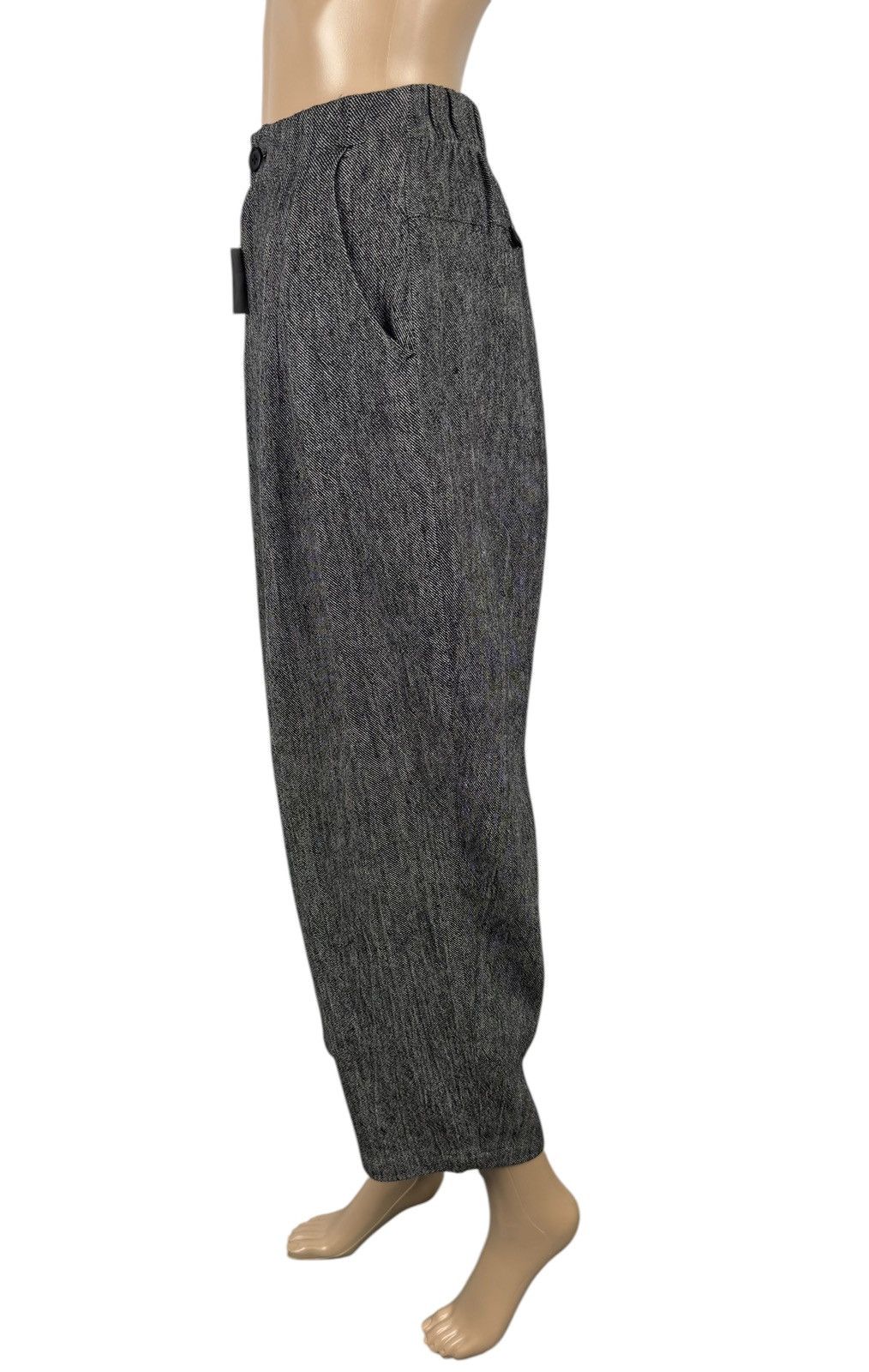 7115 by Szeki 7115 by Szeki Linen-Cotton Baggy Pants High Waist size XXS Size 24" / US 00 / IT 34 - 4 Thumbnail