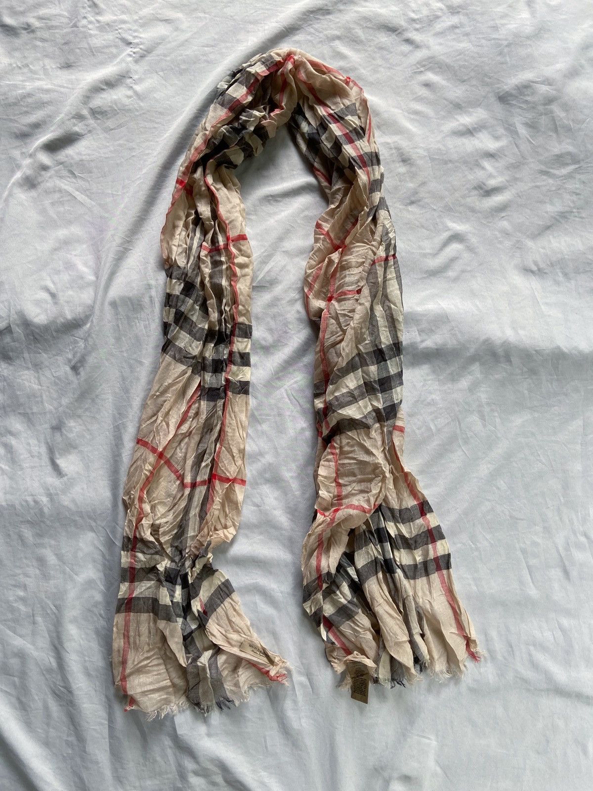 Burberry BURBERRY NOVA CHECK WOOL SCARF Size ONE SIZE - 13 Thumbnail