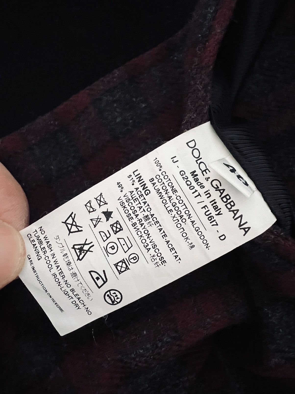 Dolce & Gabbana Dolce & Gabbana cotton blue jacket Size US M / EU 48-50 / 2 - 5 Thumbnail