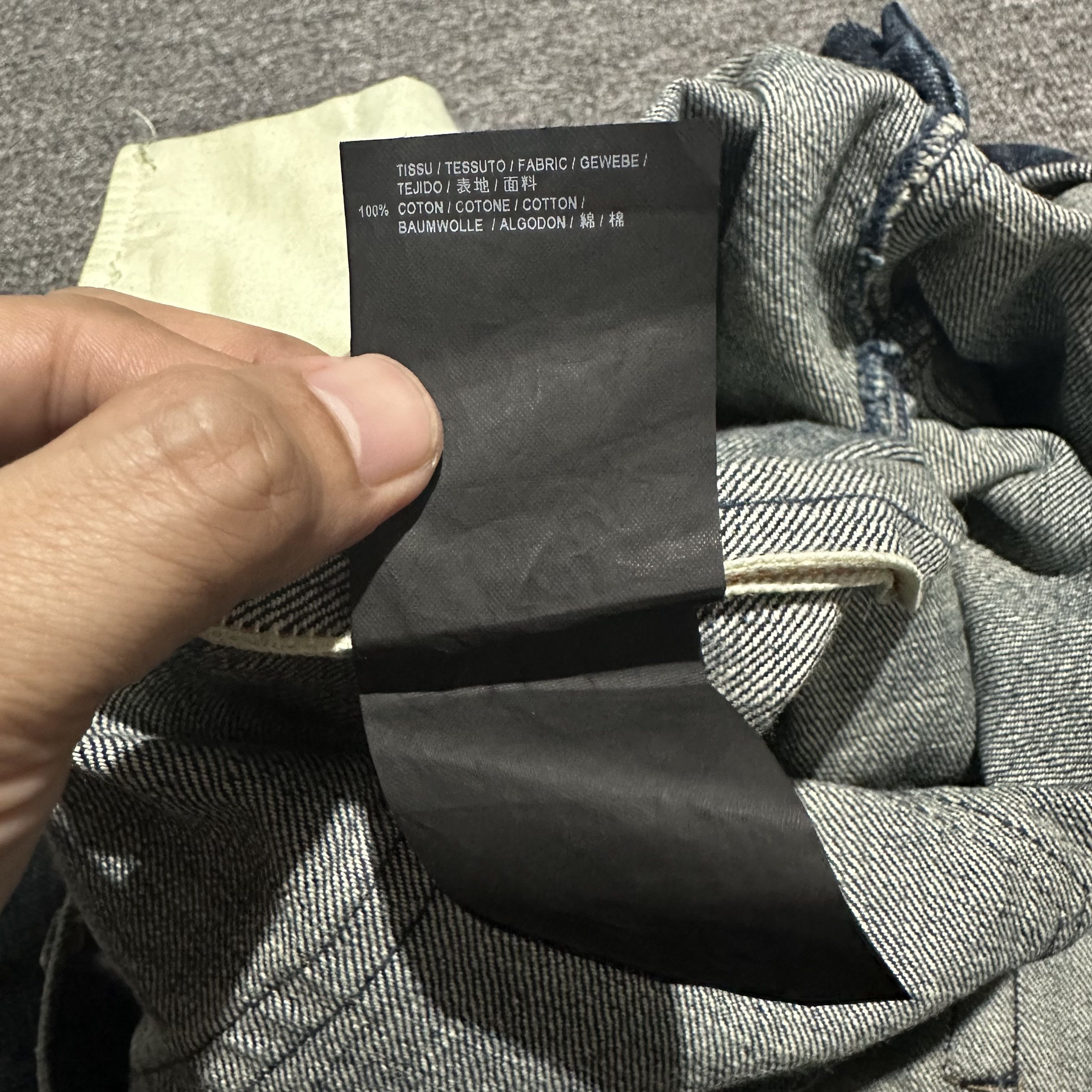 Hedi Slimane × Saint Laurent Paris Saint Laurent Selvedge Denim Size US 30 / EU 46 - 11 Thumbnail