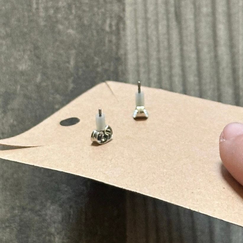 Other silver gray sun stud earrings Size ONE SIZE - 3 Thumbnail
