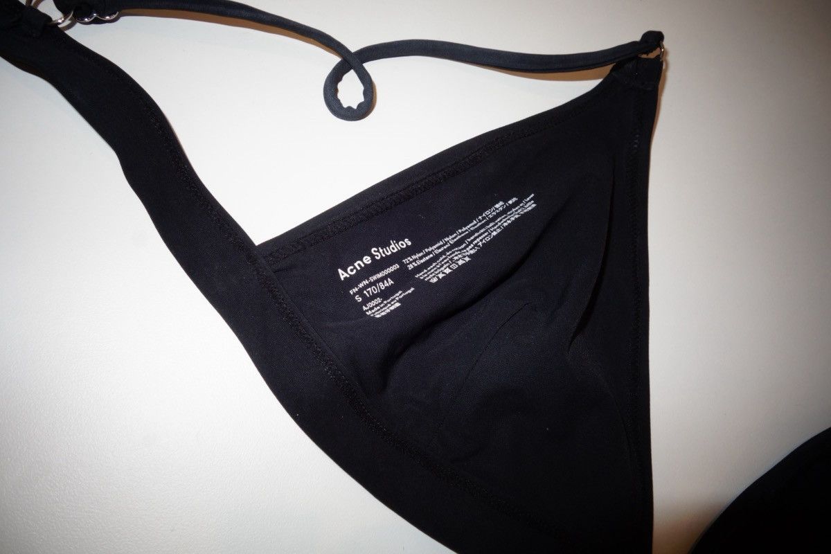 Acne Studios Acne Studios Hedea Bikini Polyester Black Size Small Size S / US 4 / IT 40 - 5 Thumbnail