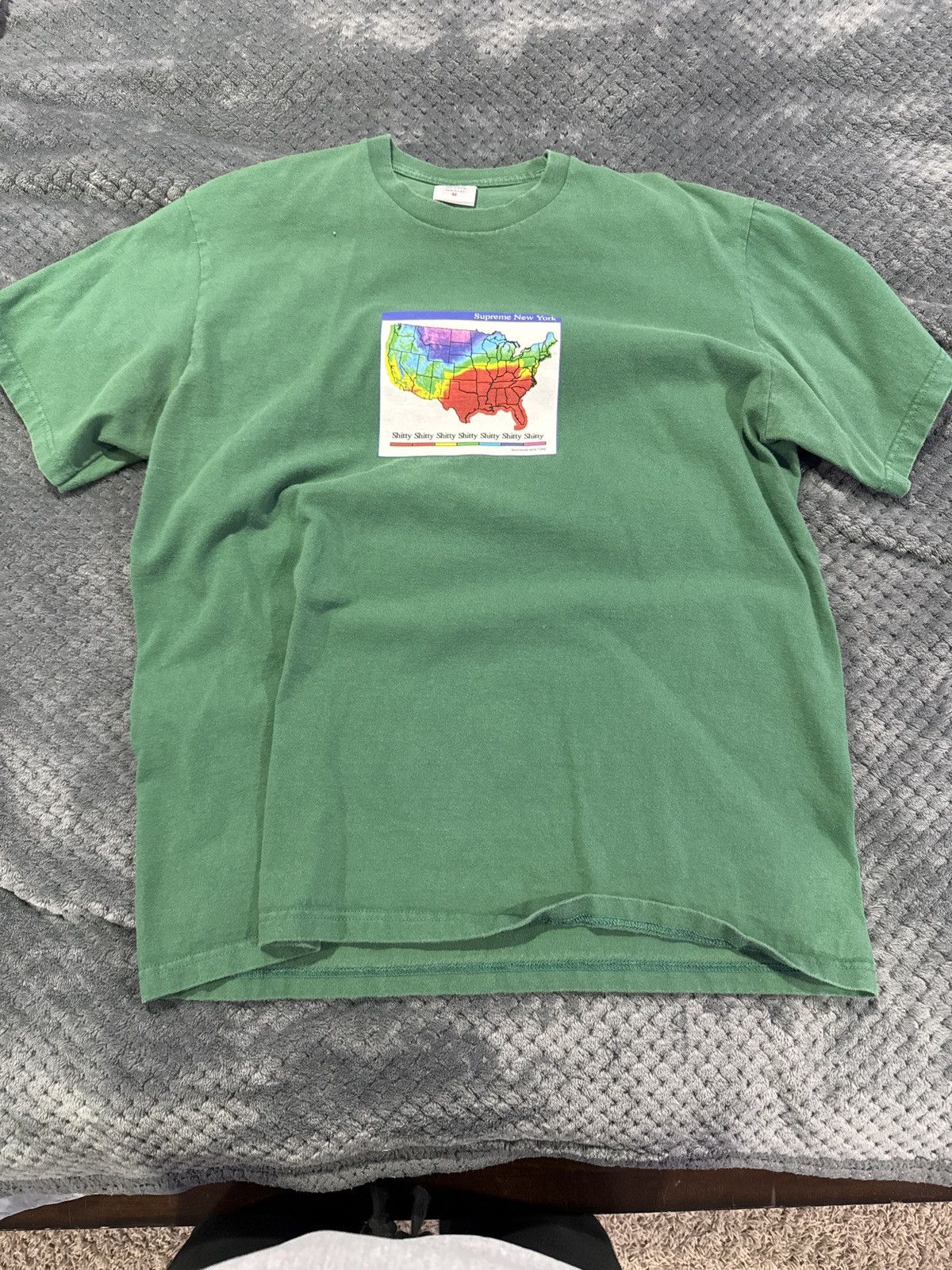 Supreme Supreme weather tee “pine” Size US M / EU 48-50 / 2 - 1 Thumbnail