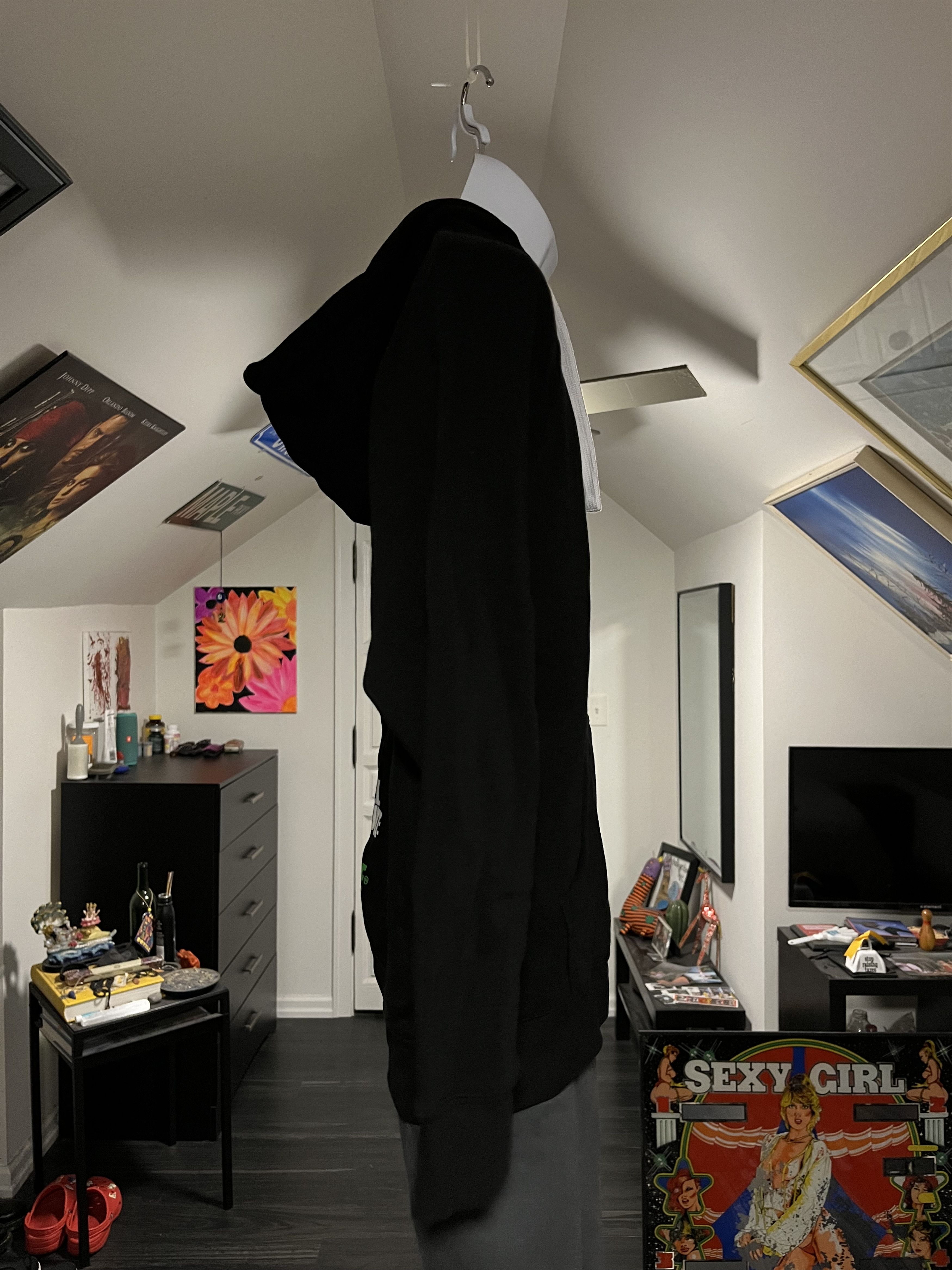 Jean-Michel Basquiat Basquiat Crown Hoodie - Black, King Pleasure Exhibition Size US M / EU 48-50 / 2 - 5 Thumbnail