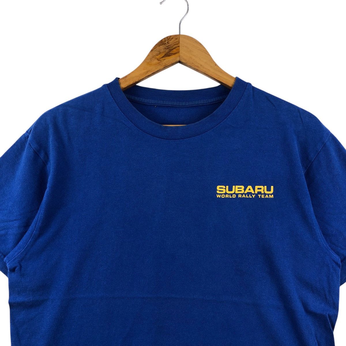 Vintage Vintage SUBARU World Rally Team Tee Shirt Racing Team Size US L / EU 52-54 / 3 - 2 Thumbnail