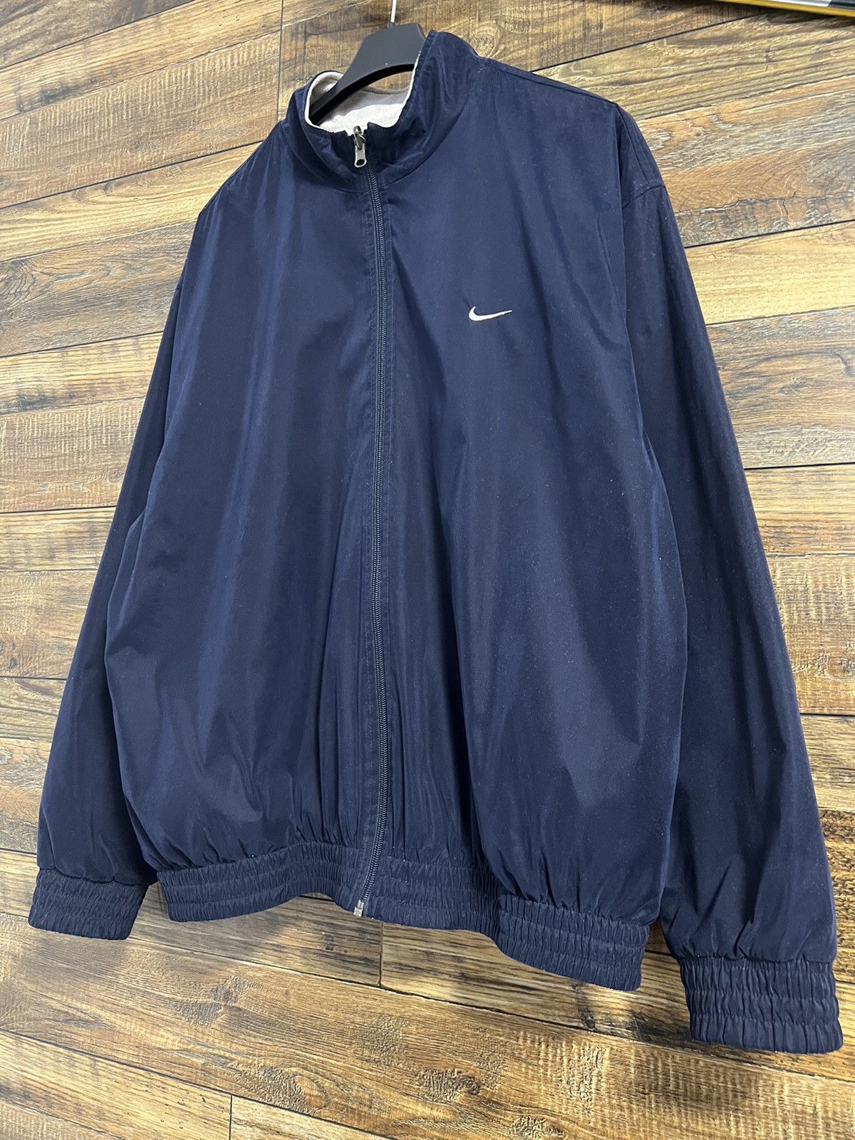 Vintage NIKE GOLF Vintage Reversible Fleece/Nylon Jacket 90s 2 in 1 Size US L / EU 52-54 / 3 - 16 Thumbnail