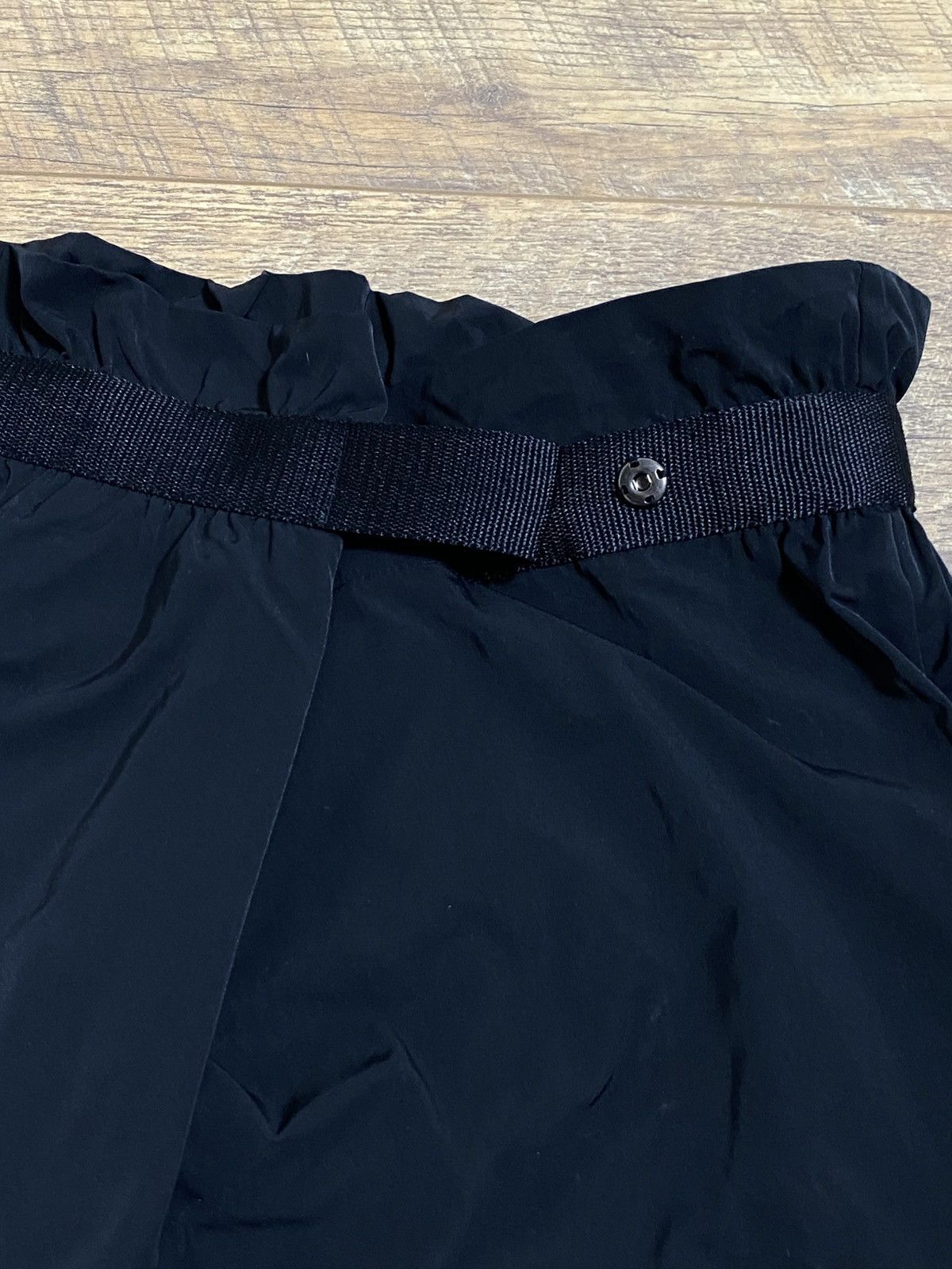 Cos COS Black Belted Paperbag High Waist Wrap Skirt Size 36 Size 25" / US 0 / IT 36 - 2 Thumbnail