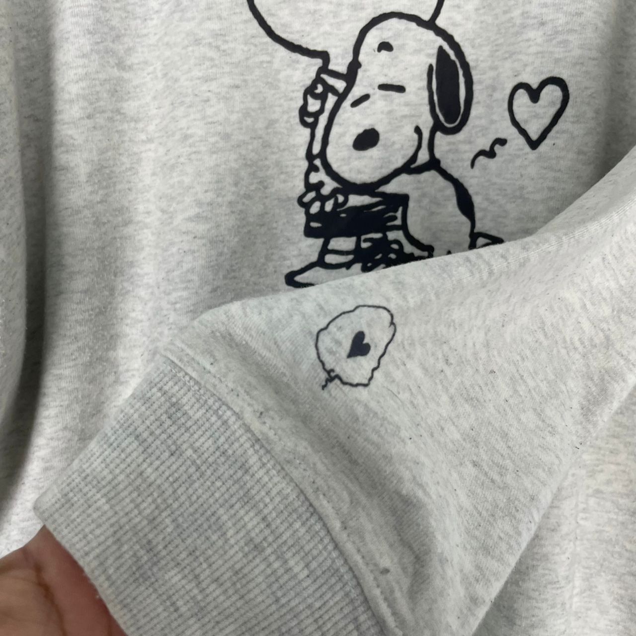 Peanuts Vintage Peanuts Snoopy Big Logo Sweatshirt Size US L / EU 52-54 / 3 - 6 Thumbnail