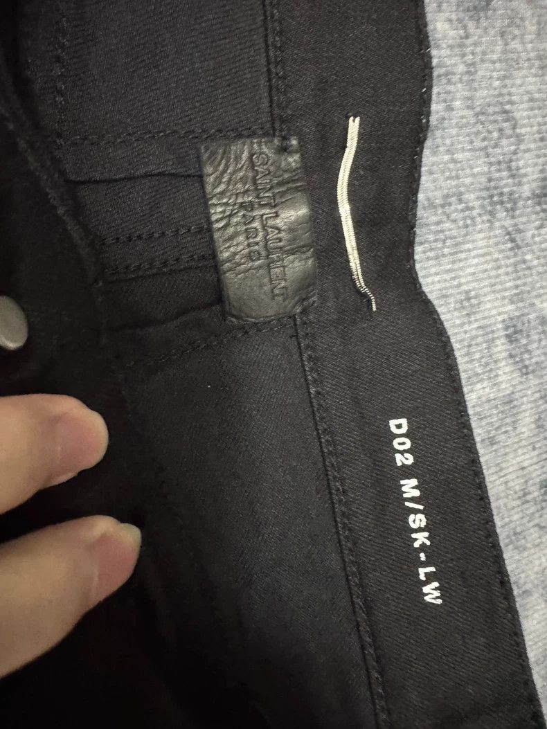 Yves Saint Laurent saint laurent 16fw multi-zip biker patchwork jeans 2503-Nex Size US 31 - 5 Thumbnail