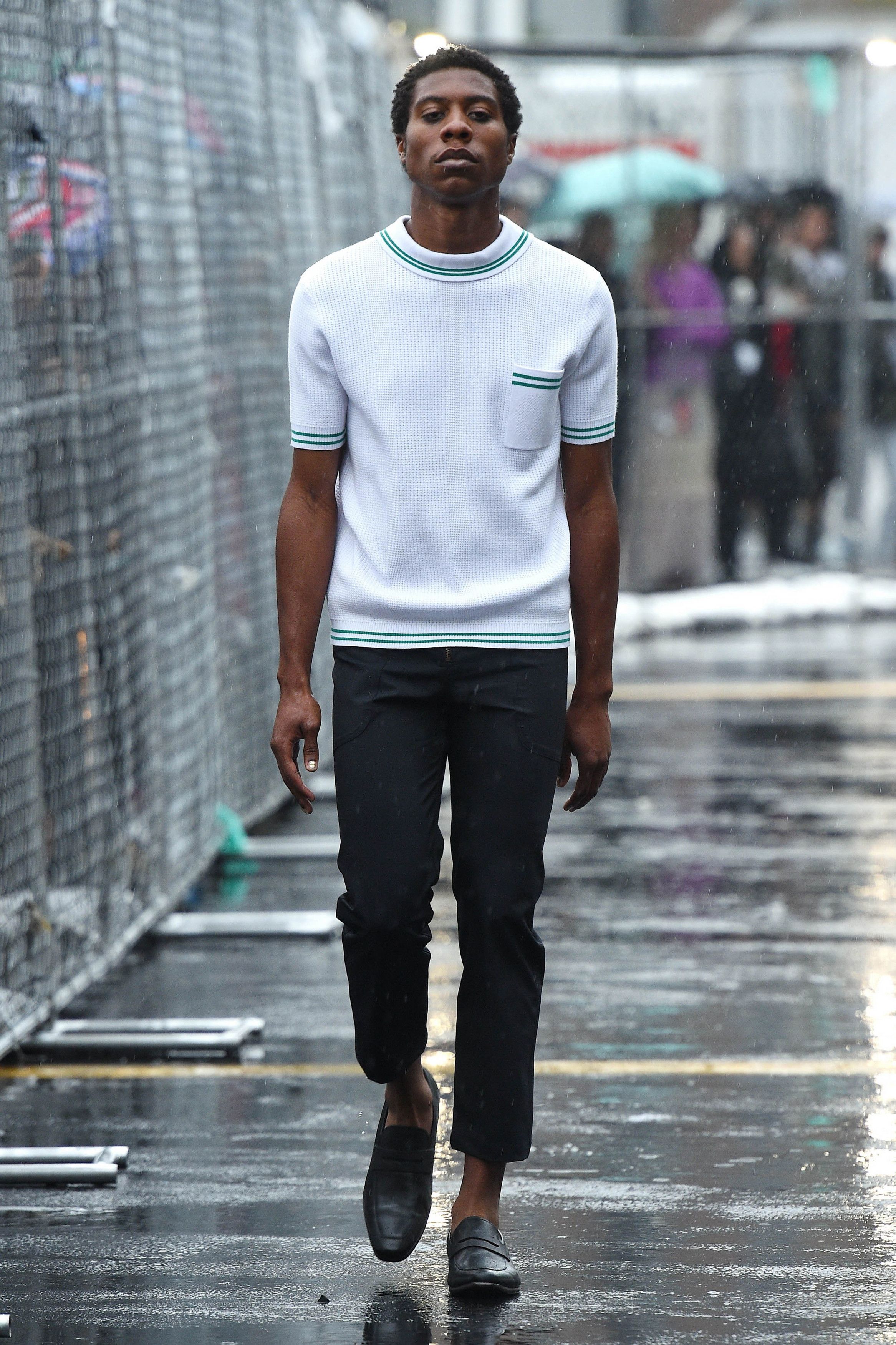 Telfar TELFAR MESH BACKWARDS KNIT POLO Size US XS / EU 42 / 0 - 6 Thumbnail