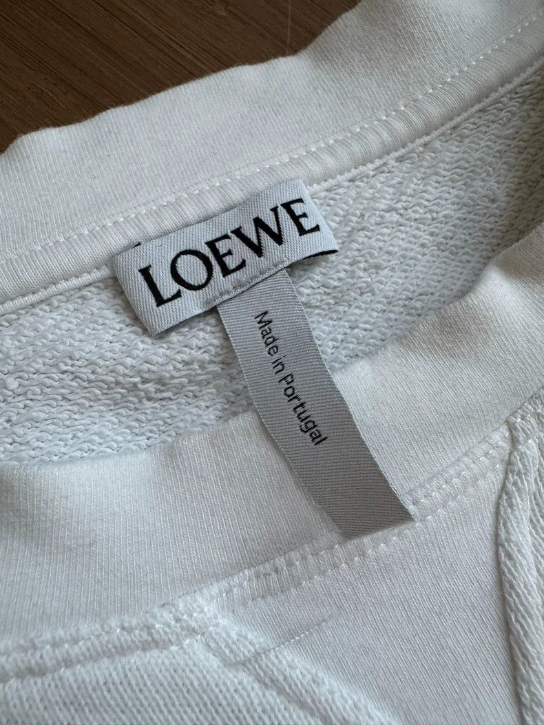 Loewe LOEWE White hoodie with London Bond Street Nutcracker patt Size M / US 6-8 / IT 42-44 - 2 Thumbnail