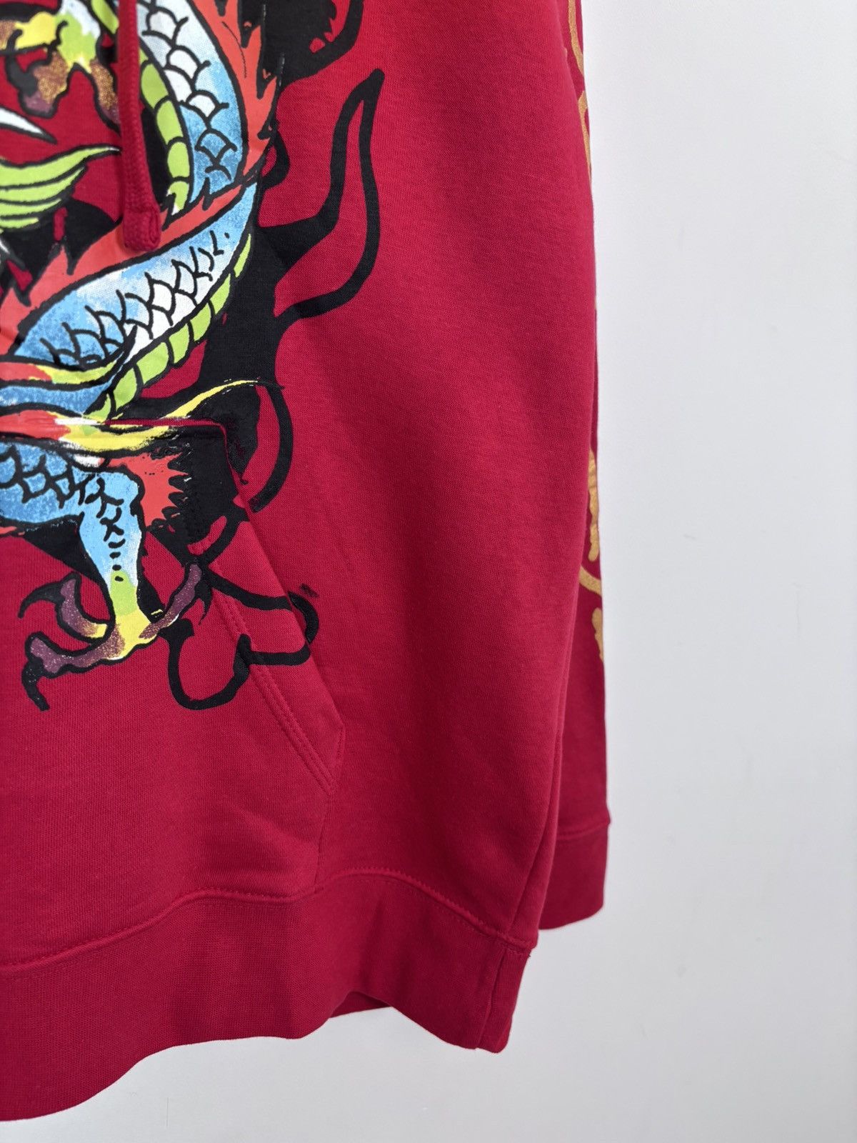 Ed Hardy Ed Hardy NWT Men’s Y2K Red Big Dragon Tattoo Logo Hoodie Size US L / EU 52-54 / 3 - 9 Thumbnail