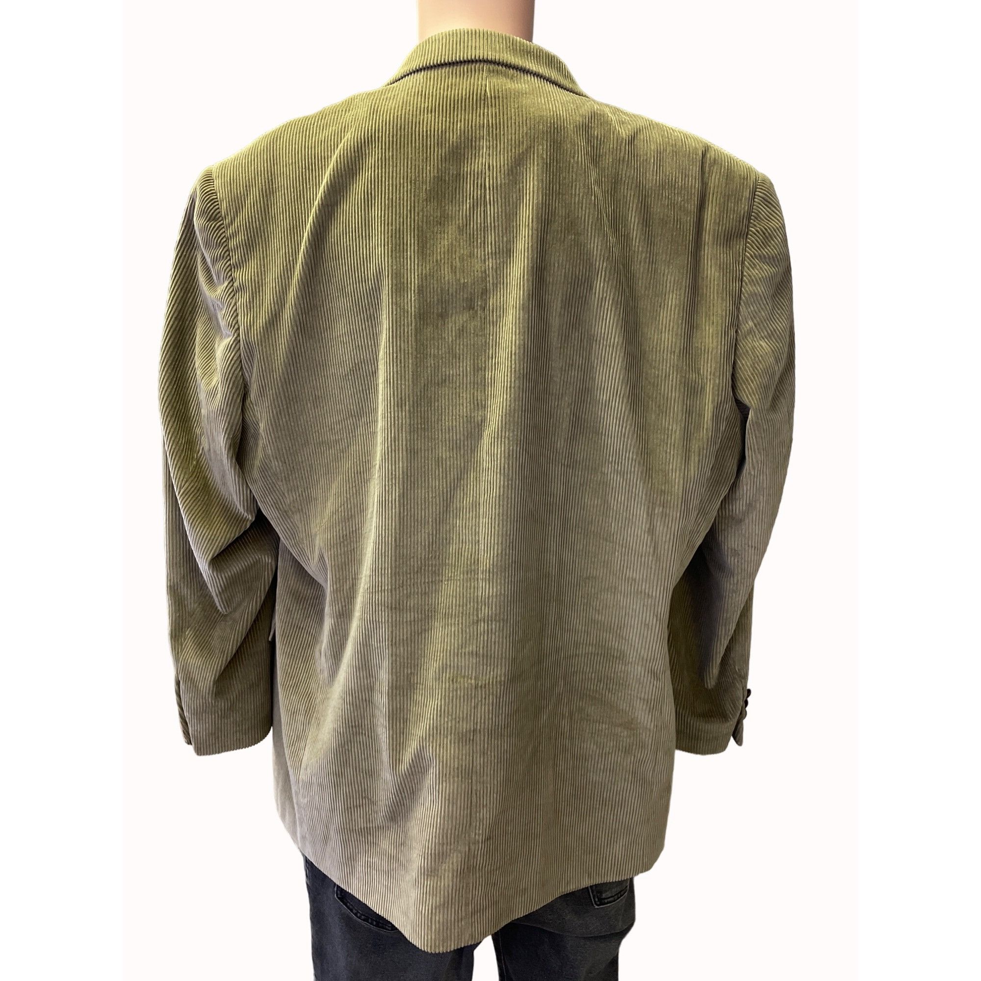 Other Monsieur Adolfo Men's Tan Corduroy Blazer / Sports Coat Size Size 42S - 3 Thumbnail