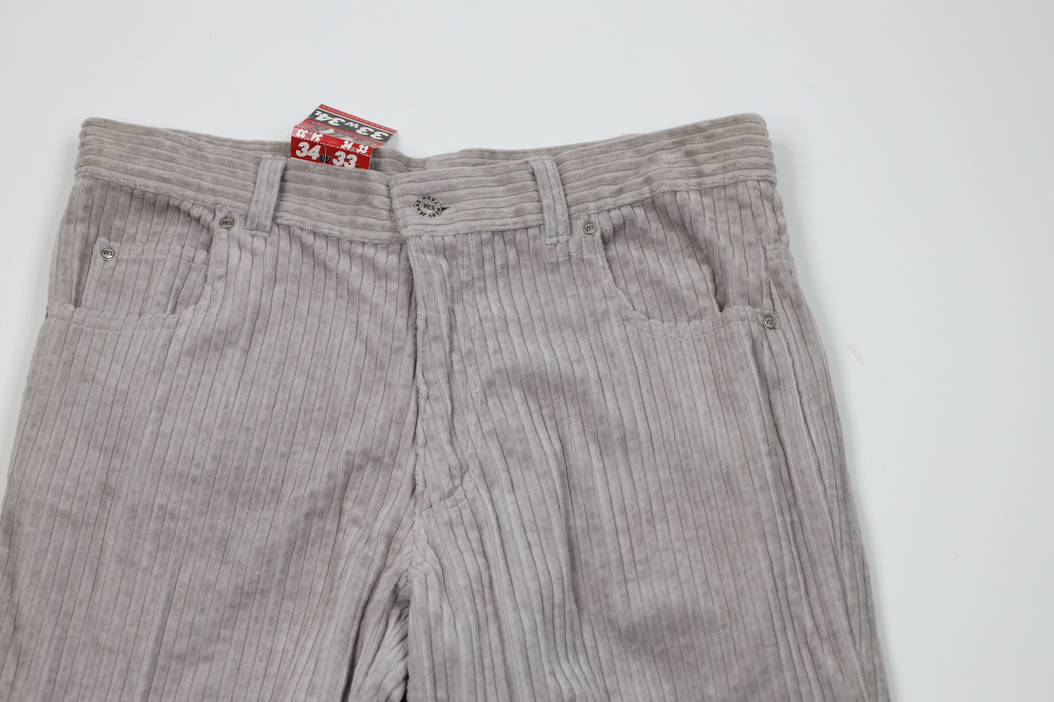 Vintage Deadstock Vintage 90s Streetwear Elephant Corduroy Pants Size US 34 / EU 50 - 2 Thumbnail