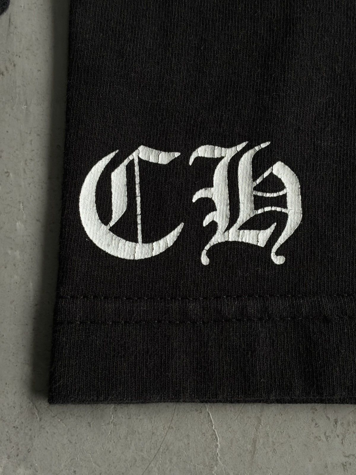 Chrome Hearts Rare 90s - Flame Monogram Sleeve Longsleeves Size US S / EU 44-46 / 1 - 9 Thumbnail