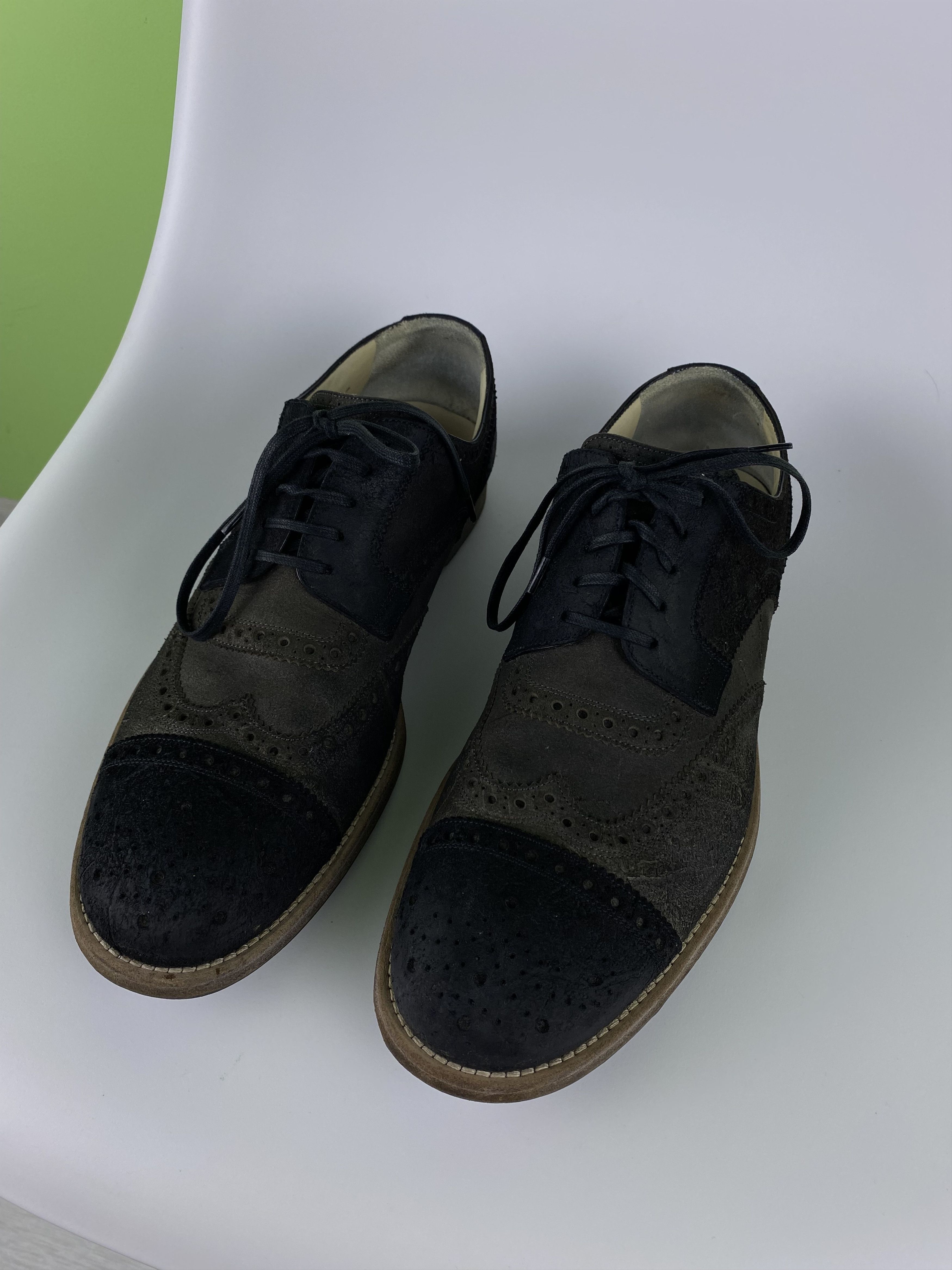 Dolce & Gabbana Dolce & Gabbana Oxford Wingtip Brogues Derby Brown Shoes Size US 7.5 / EU 40-41 - 7 Thumbnail