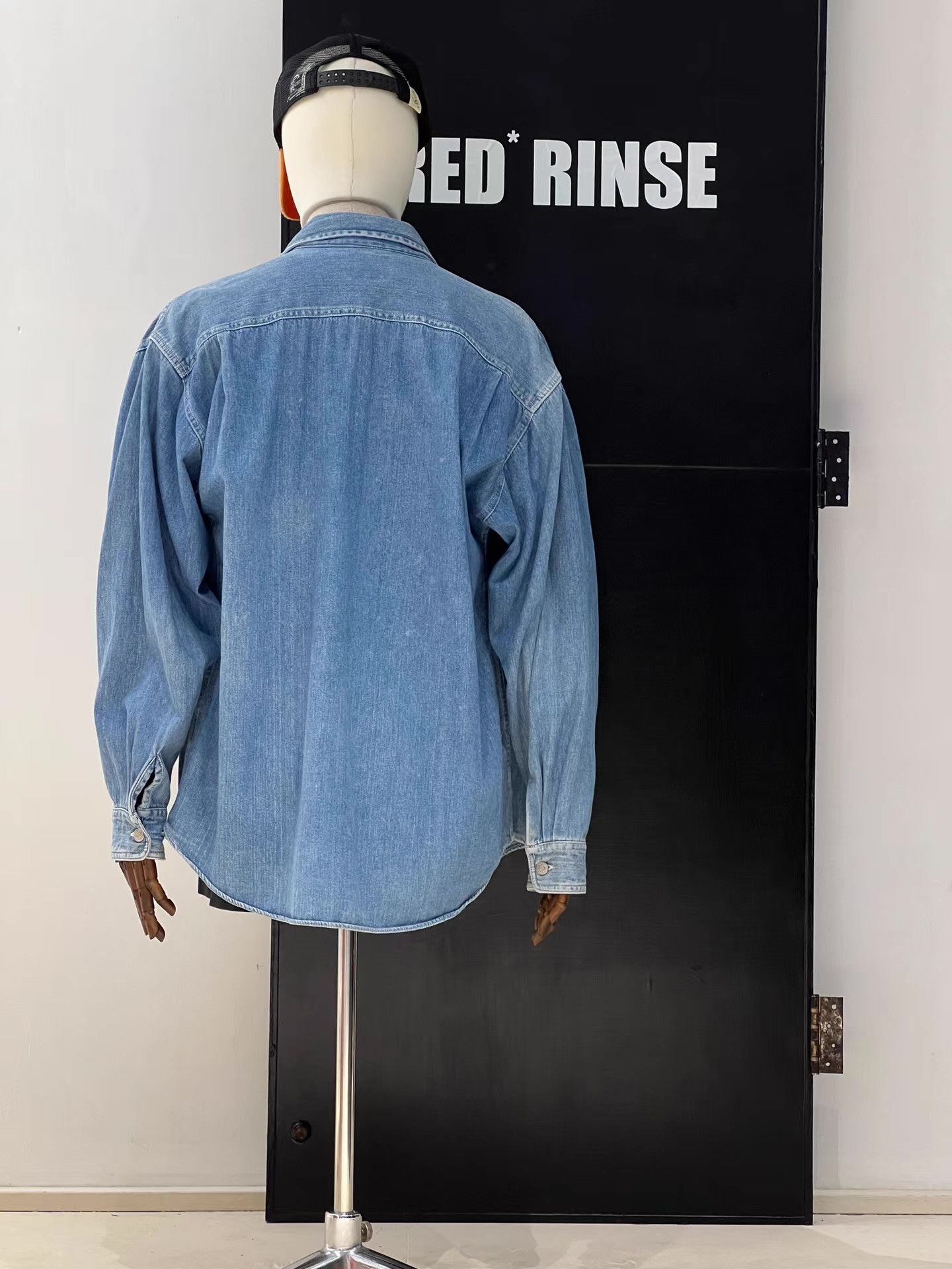 Stone Island Stone Island Garment Dyed Denim Shirt Jacket Q13 Size US L / EU 52-54 / 3 - 7 Thumbnail