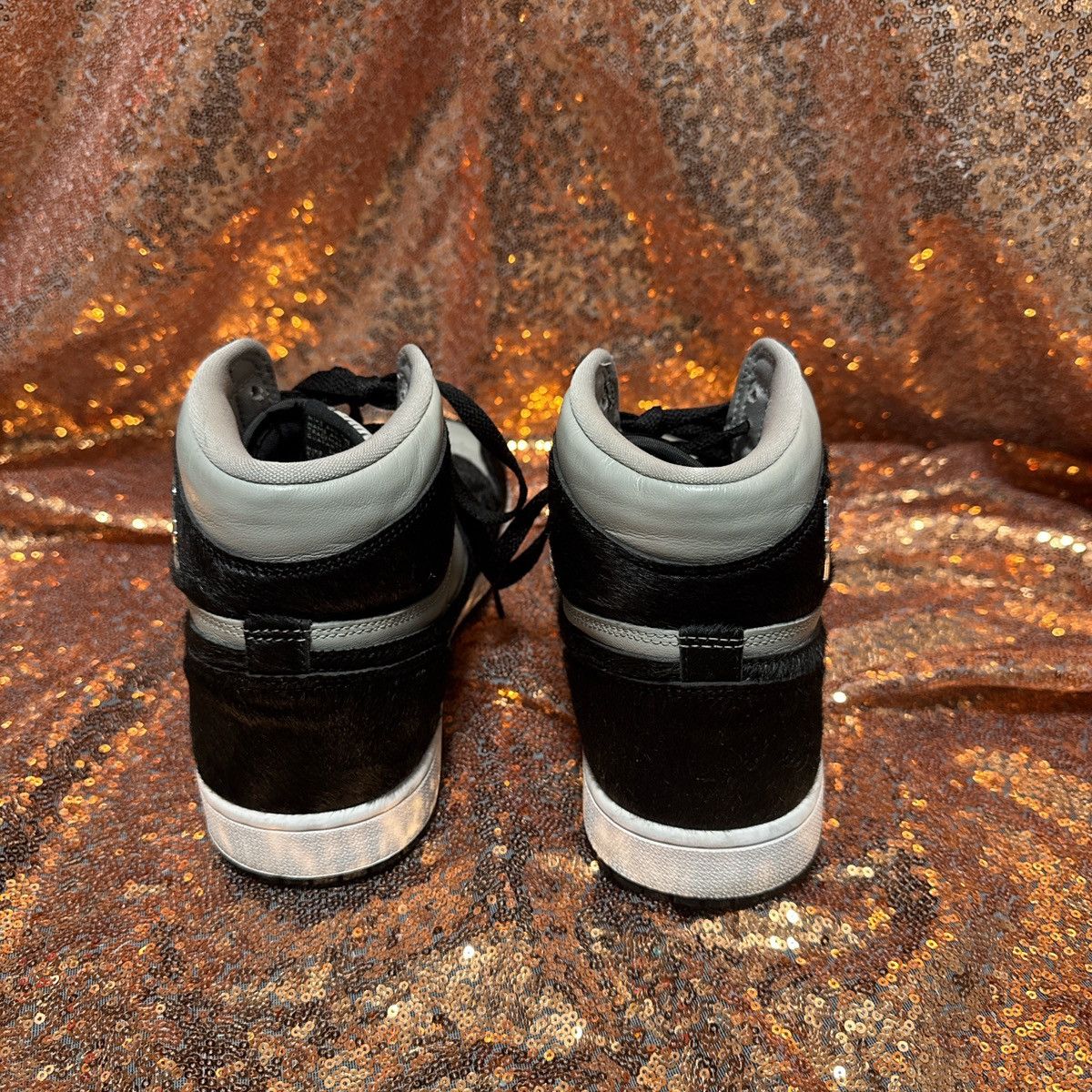 Jordan Brand × Nike Air Jordan 1 “Twist 2.0” WMNS Black/Gray High Top Size US 10 / IT 40 - 3 Thumbnail