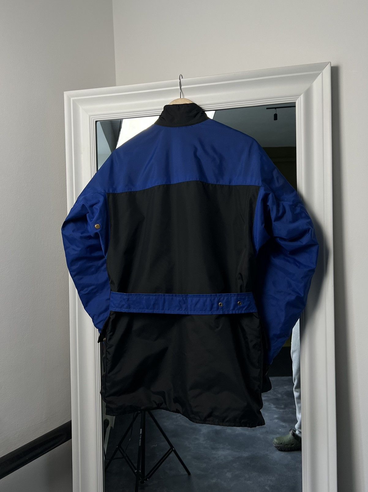 Belstaff Vintage Belstaff Formula 750 Moto Jacket Blue Black M/L Size US M / EU 48-50 / 2 - 23 Thumbnail
