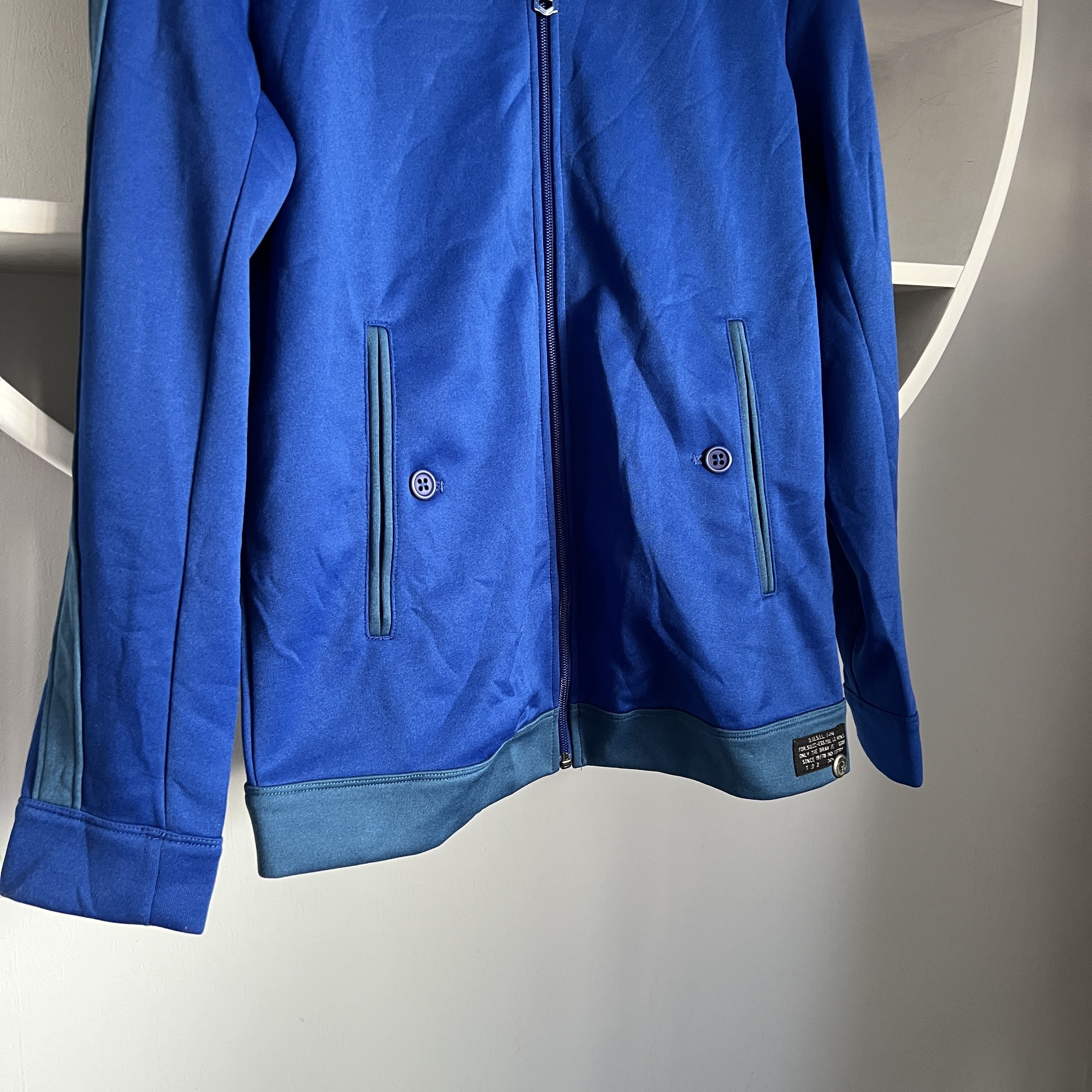 Diesel Men's DIESEL Blue Track Military Jacket Size M Size US M / EU 48-50 / 2 - 7 Thumbnail