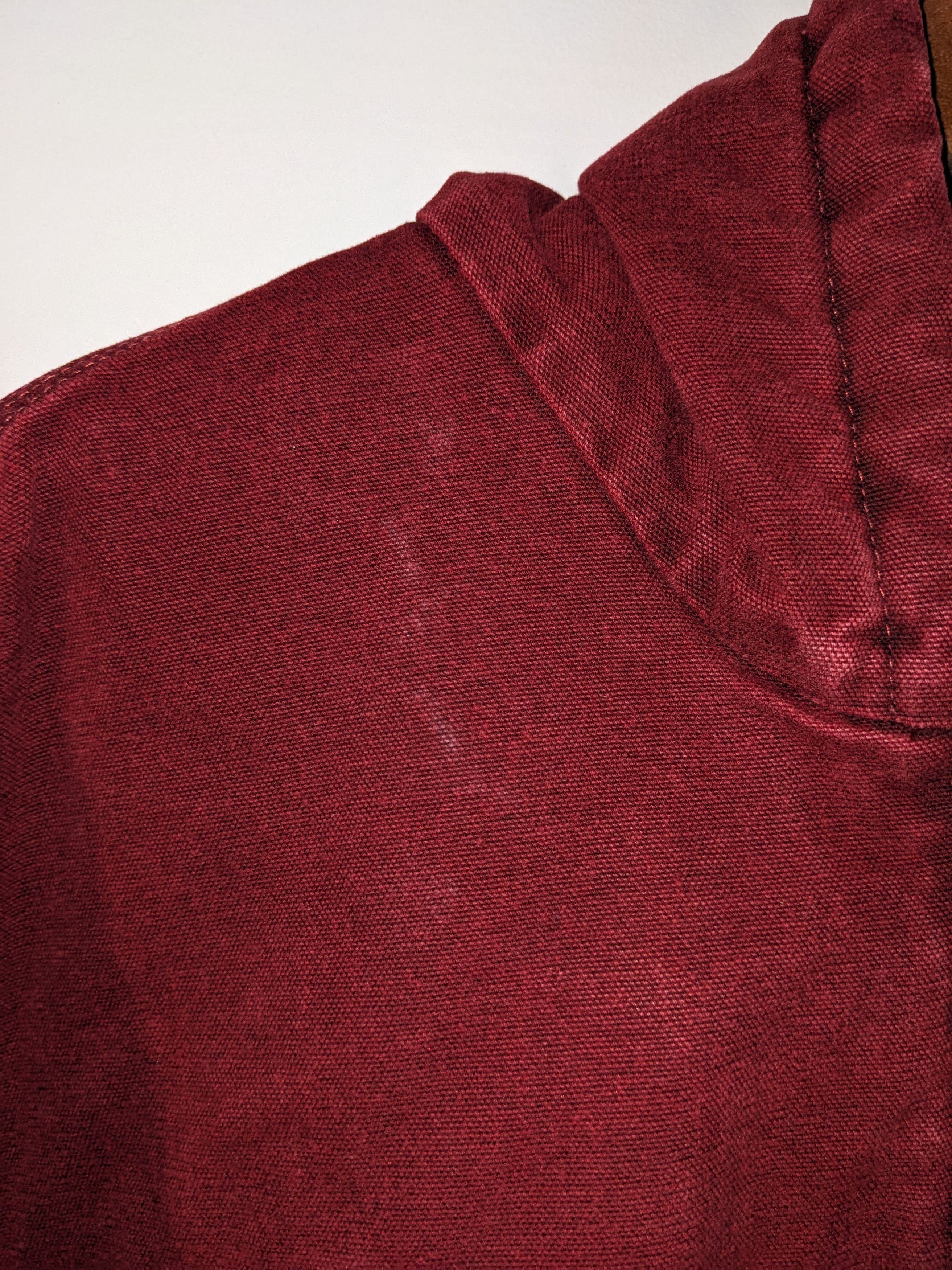 Carhartt × Vintage Vintage Carhartt J68 CRI Red X-Large Full Zip Hooded Jacket Size US XL / EU 56 / 4 - 4 Thumbnail