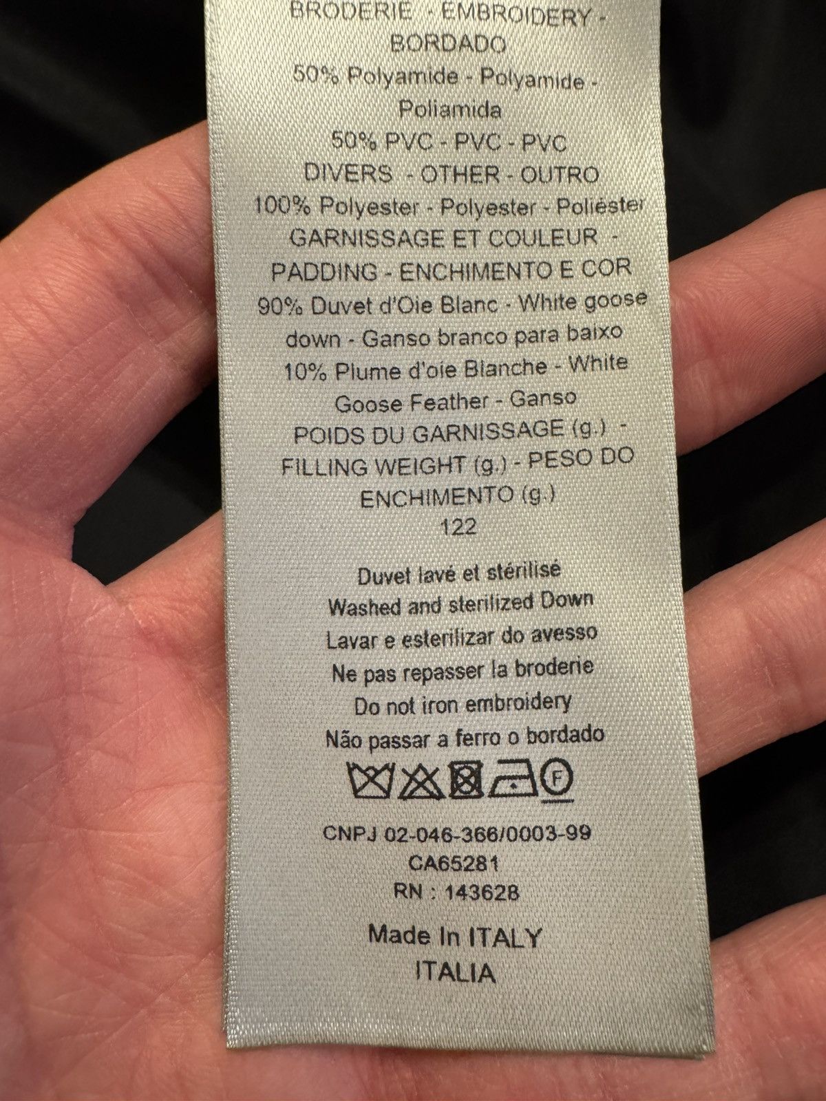 Dior Dior Oblique Puffer Jacket Gunmetal Grey Size US S / EU 44-46 / 1 - 12 Thumbnail