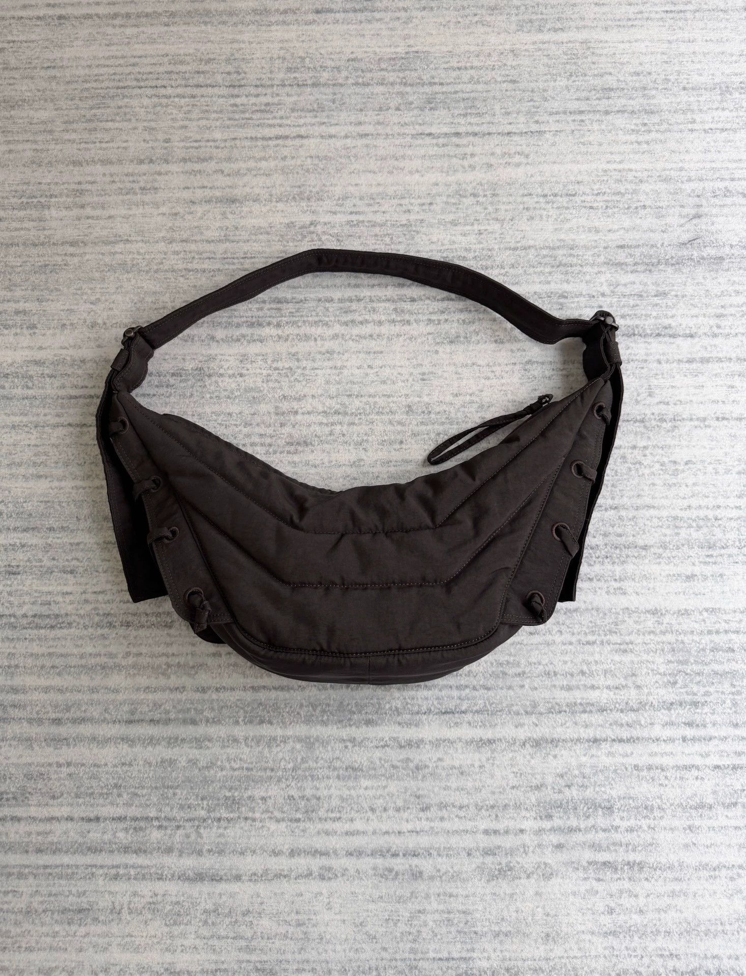 Lemaire Lemaire Soft Game Dark Chocolate S Canvas Crossbody New Size ONE SIZE - 1 Thumbnail