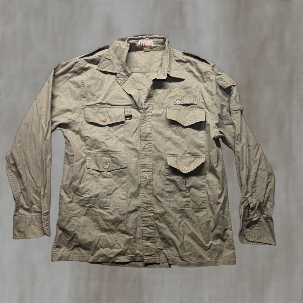 Orvis Orvis Shirt Brown Button-Down Pockets Outdoors Hiking Adult Men's L Brown Button-Down Shirt for Men L Size US L / EU 52-54 / 3 - 1 Thumbnail