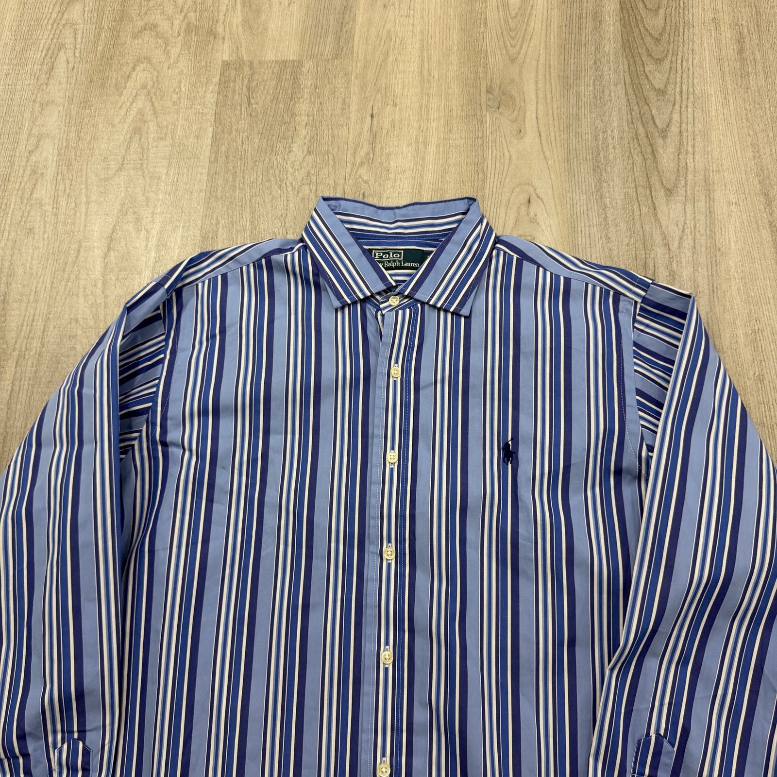 Polo Ralph Lauren Vintage Polo Ralph Lauren Button Up Shirt Men's Extra Large Size US XL / EU 56 / 4 - 2 Thumbnail