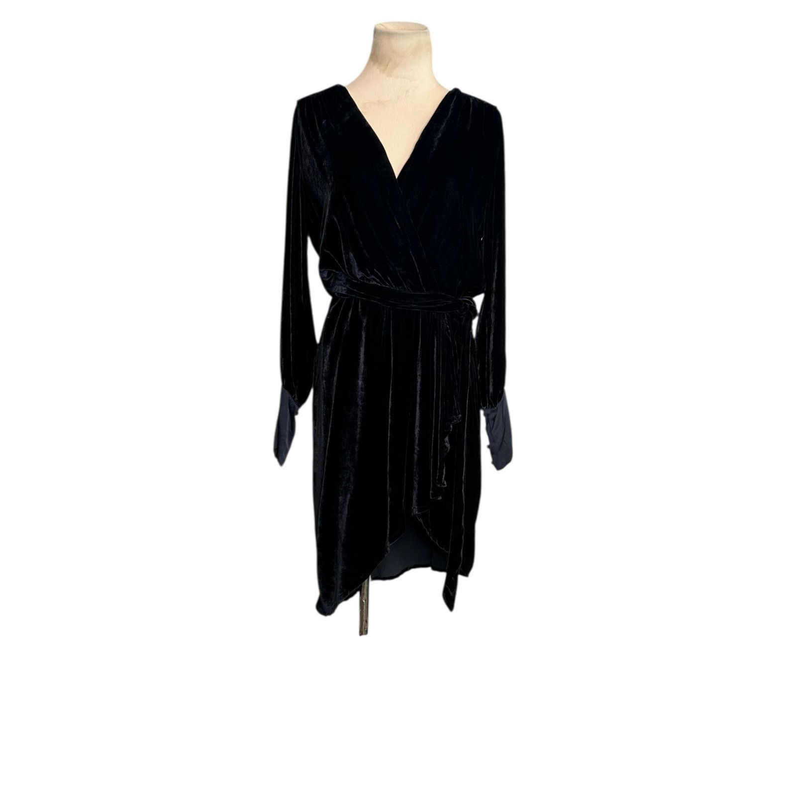 Young Fabulous & Broke Young Broke Fabulous velvet long sleeves belted dress Small Size S / US 4 / IT 40 - 11 Thumbnail