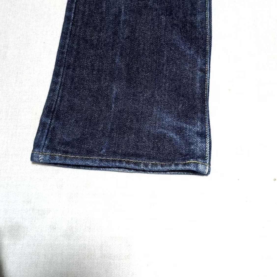 Iron Heart IRON HEART 461S Jeans Biker Denim 21oz W31 L34 Mens Blue Size US 31 - 7 Thumbnail